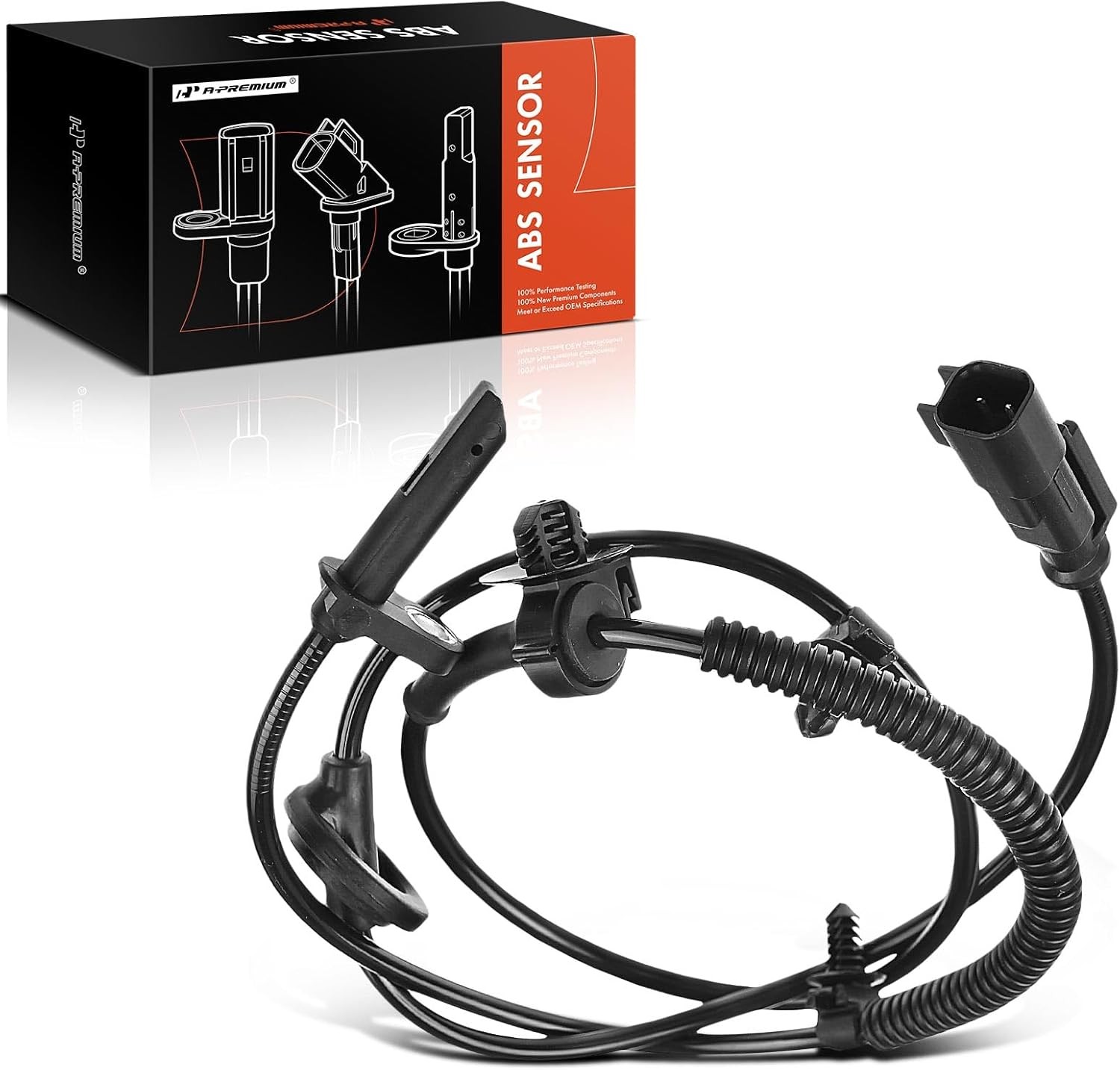 Front ABS Wheel Speed Sensor for Buick, Chevy, GMC & Saturn Models - Enclave,