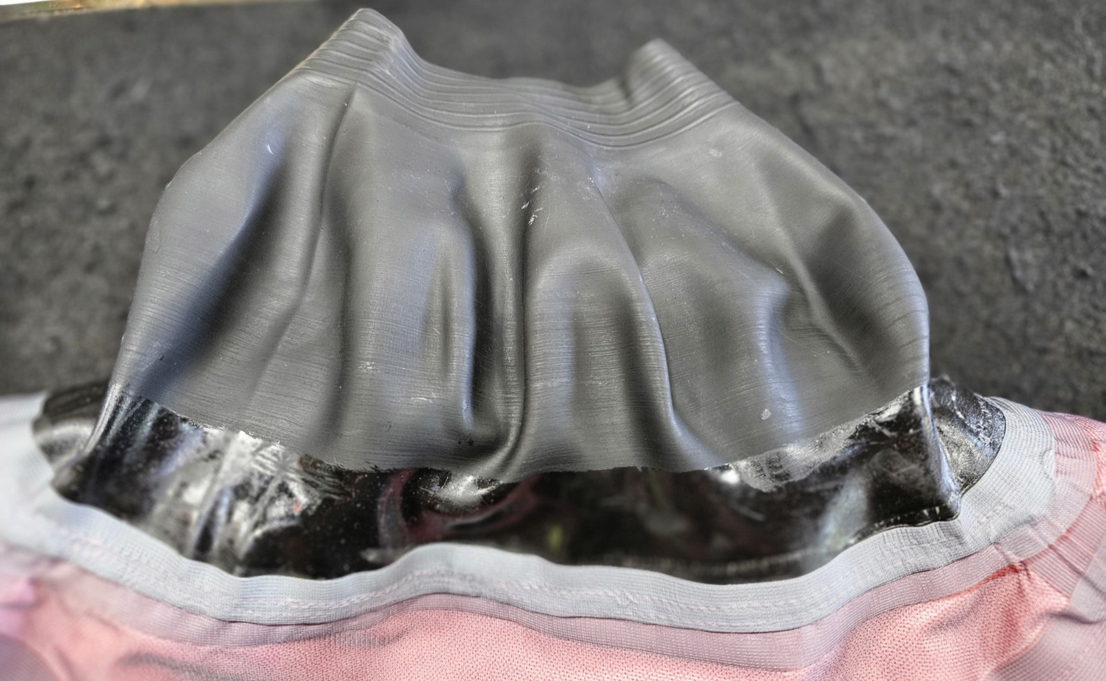 RED NRS FLUX ECLIPSE FOUR LAYER DRY TOP, SIZE XXL, BELT, FREE SHIPPING