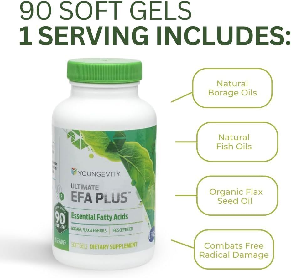 Ultimate EFA Plus - 90 Soft Gels (4 Pack) Dr Wallach FREE SHIPPING