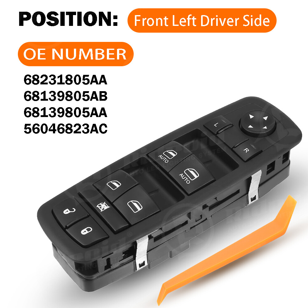 Master Power Window Switch for 2015 2016 2017 Chrysler 200 C S 4-Door 11 Pin