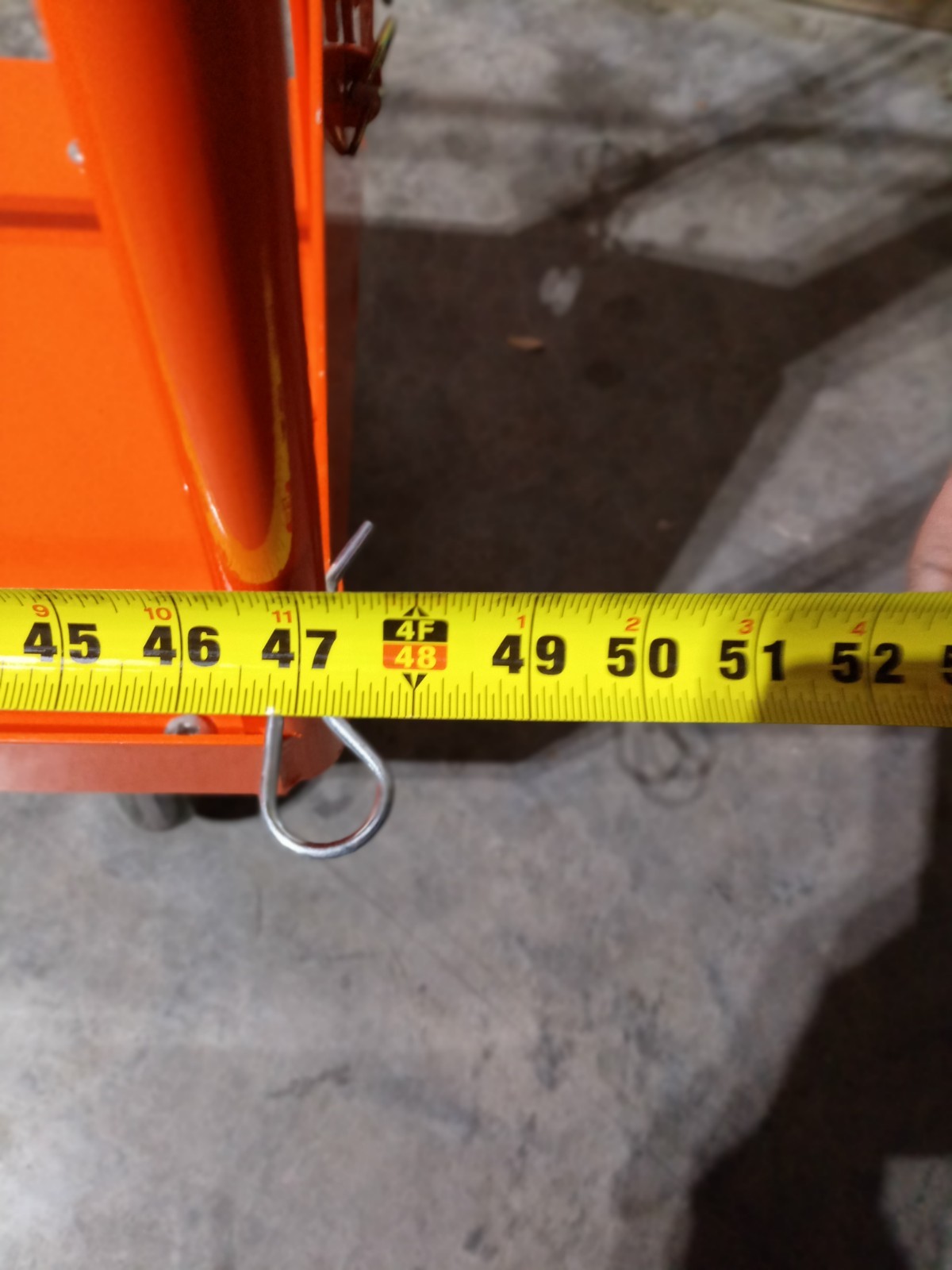 Windy City Wire RackTrack 48" Heavy Duty Portable Copper/Cat/Alum Wire Cart Rack