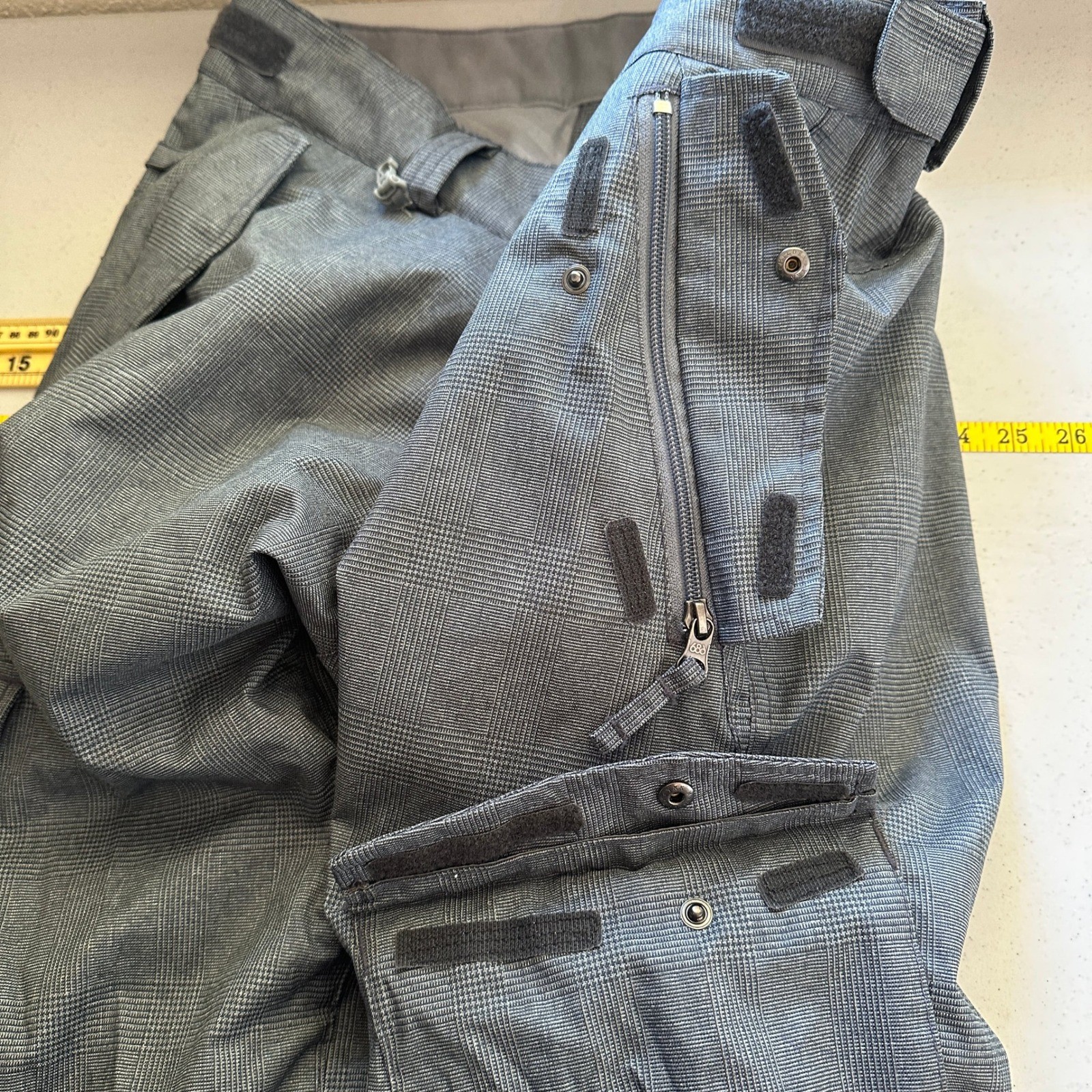 686 Mannual Infinity Ski Pant Mens XL Gray Snowboard Waterproof Breathable