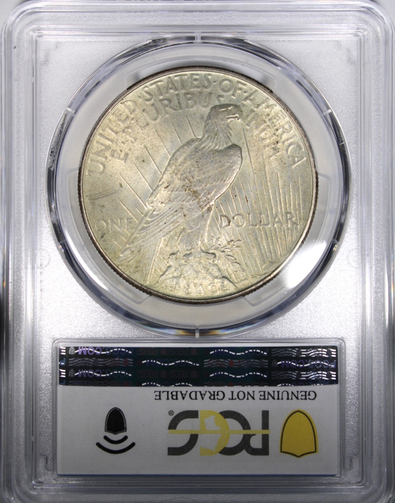 1934-P Peace Dollar PCGS UNC Details Cleaned $1