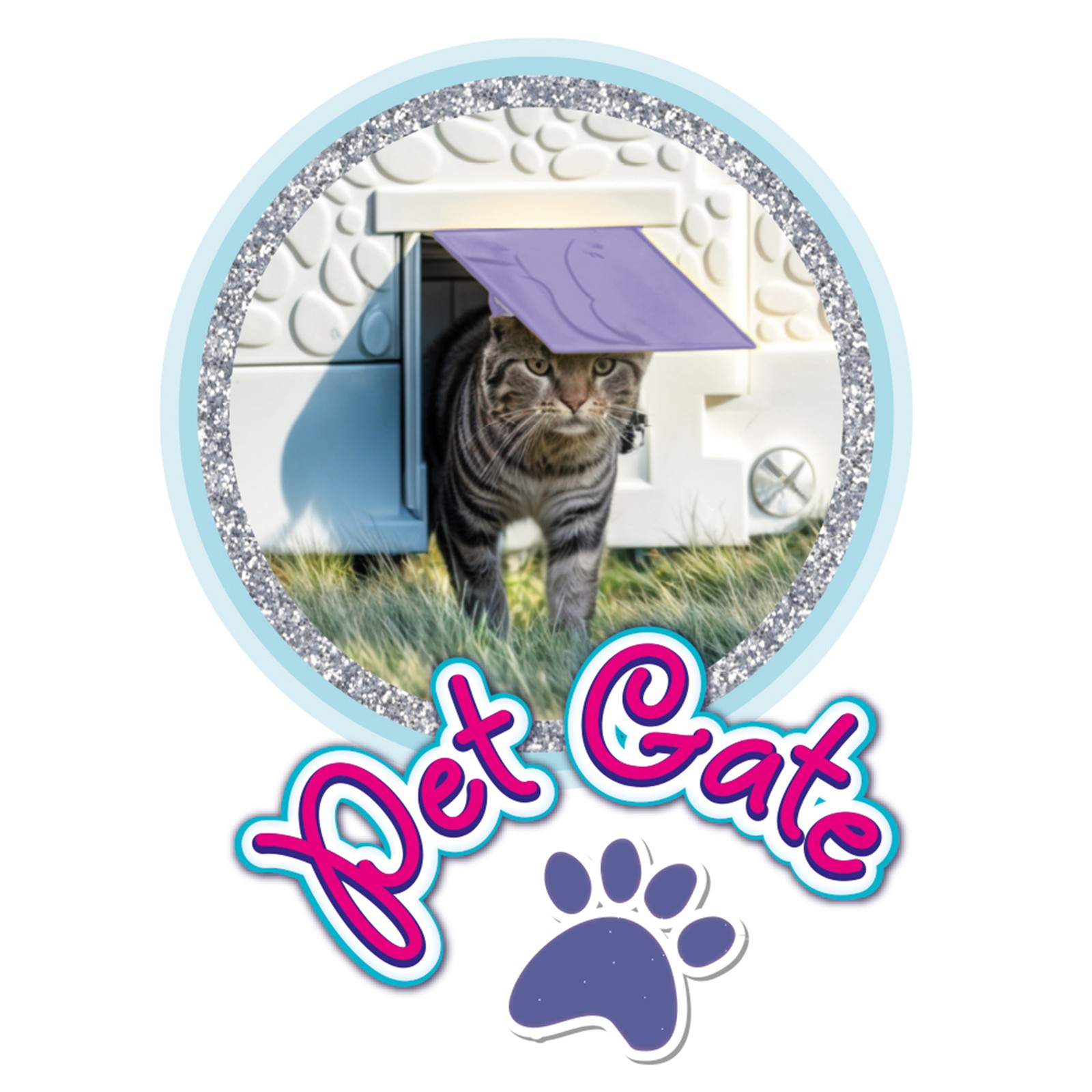 DOLU Pink Cottage Playhouse, Indoor/Outdoor Toy House Set for Kids Age 2+ Years