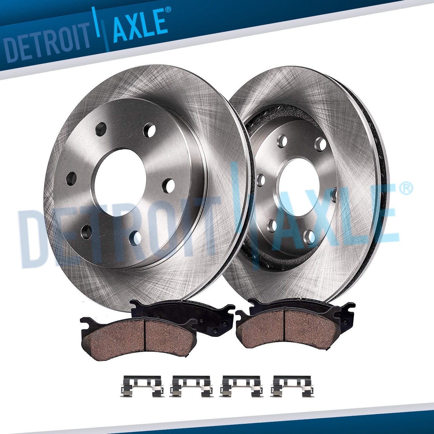 Front Rotors Brakes Pads Kit for GMC Acadia Buick Enclave Chevy Traverse Outlook