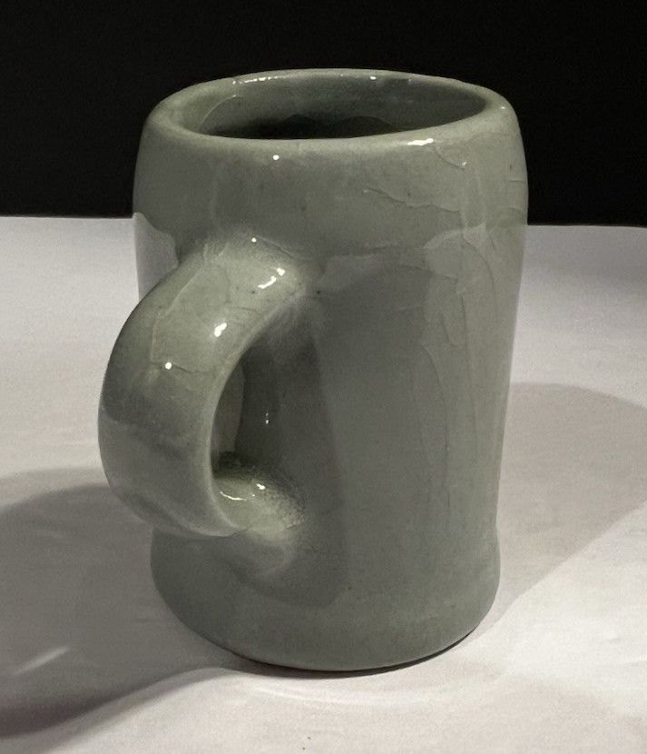 Vtg HB Hofbrauhaus Munchen Mini Ceramic Stoneware Stein Mug Shot Glass 2.25"