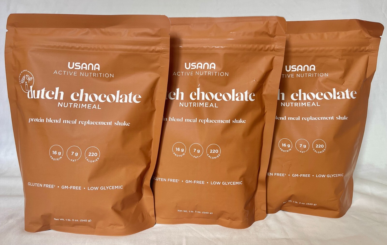 New! USANA Dutch Chocolate Nutrimeal( 3packs ) - Healthy Meal exp: 04/27