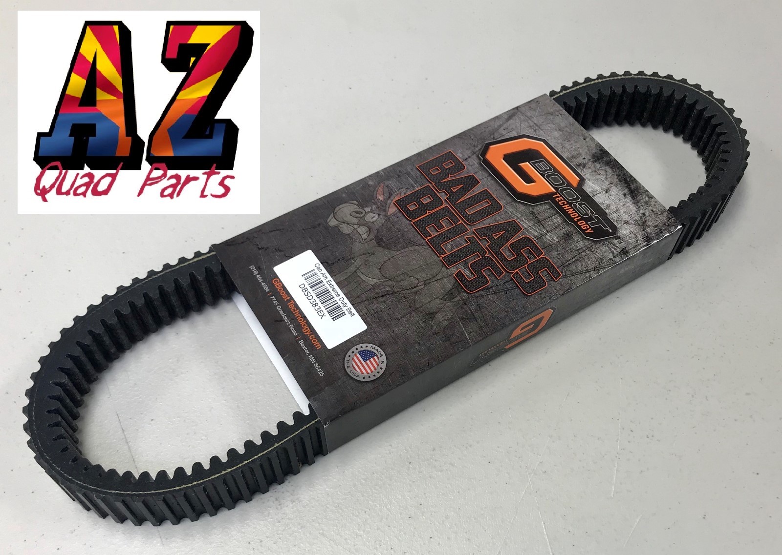 Can Am Maverick X3 & MAX Gboost G Boost Extreme Heavy Duty Clutch Belt Bad Ass