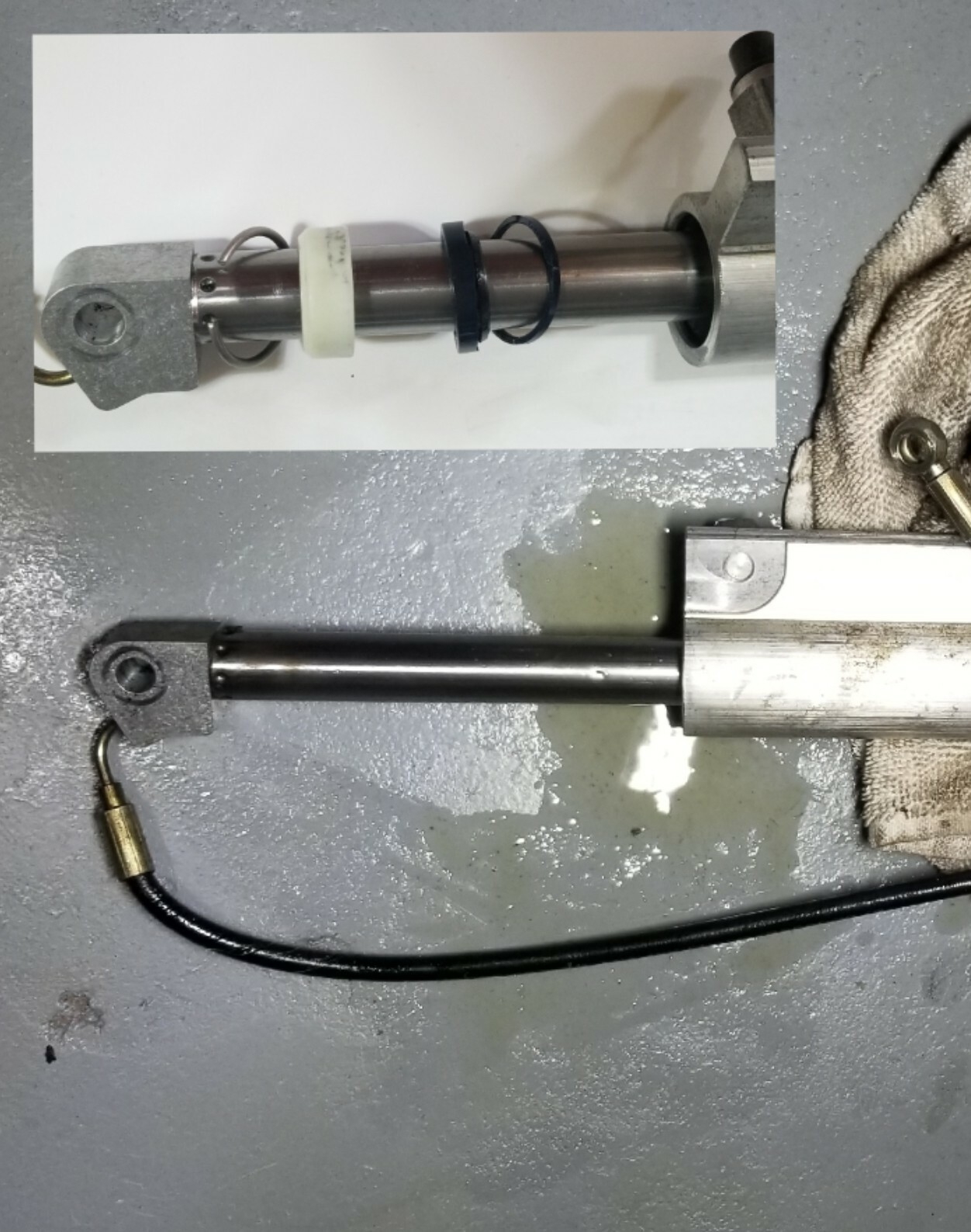 Porsche 911 HYDRAULIC Rams Cylinder TOP REBUILD SERVICES 996 997 (Free Shipping)