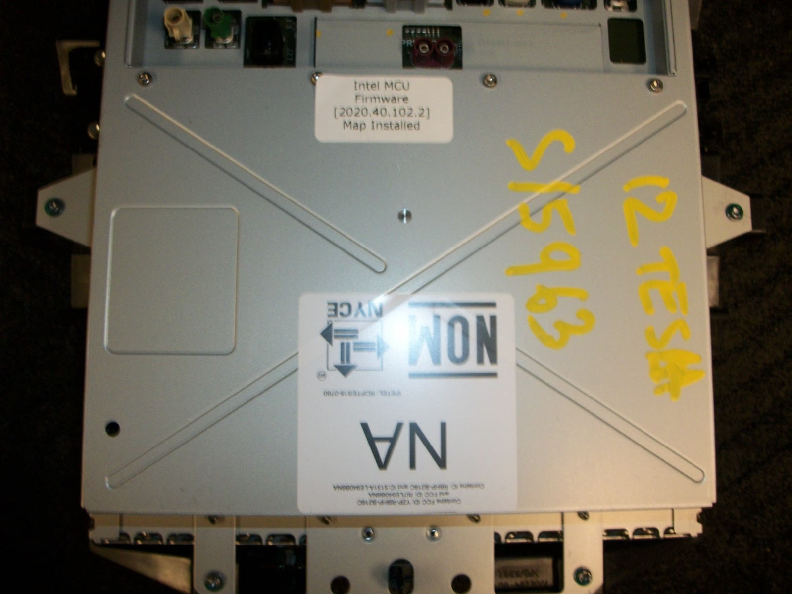 2012 13 14 15 16 17 18 19 20 21 TESLA MODEL S 16.5" DISPLAY INFOTAINMENT SCREEN