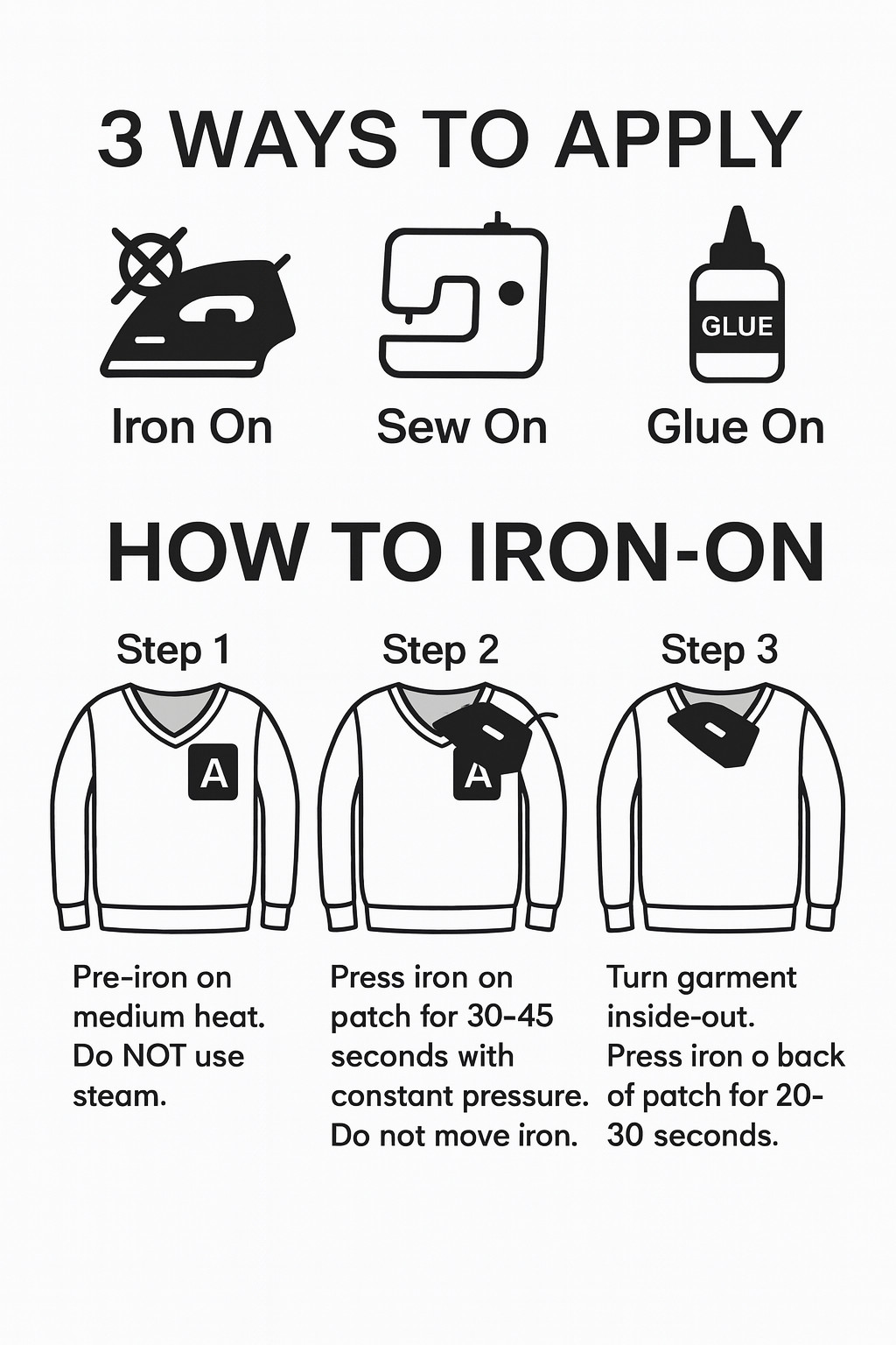 Harley Davidson Patch Iron On Sew Embroidered 4x5 Inch Biker Badge Jacket Hat