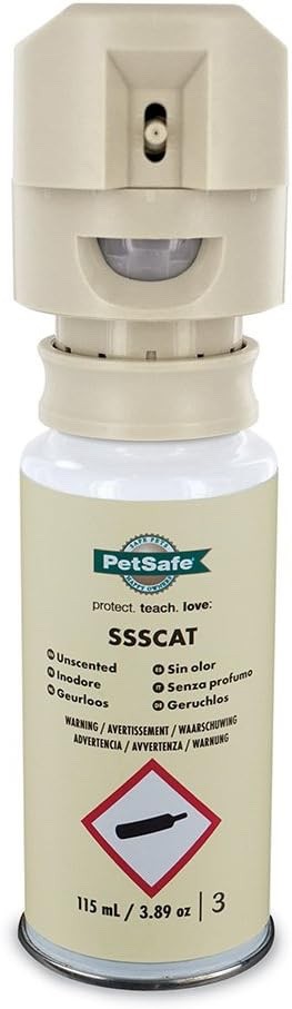 PetSafe SSSCAT Motion Activated Spray Deterrent for Cats and Dogs - PPD19-16170
