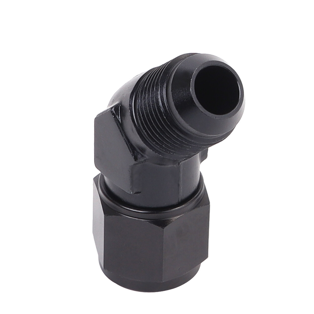 Female to Male Flare 4AN 6AN 8AN 10AN 12AN 45 90 Degree Swivel Fitting Adapter