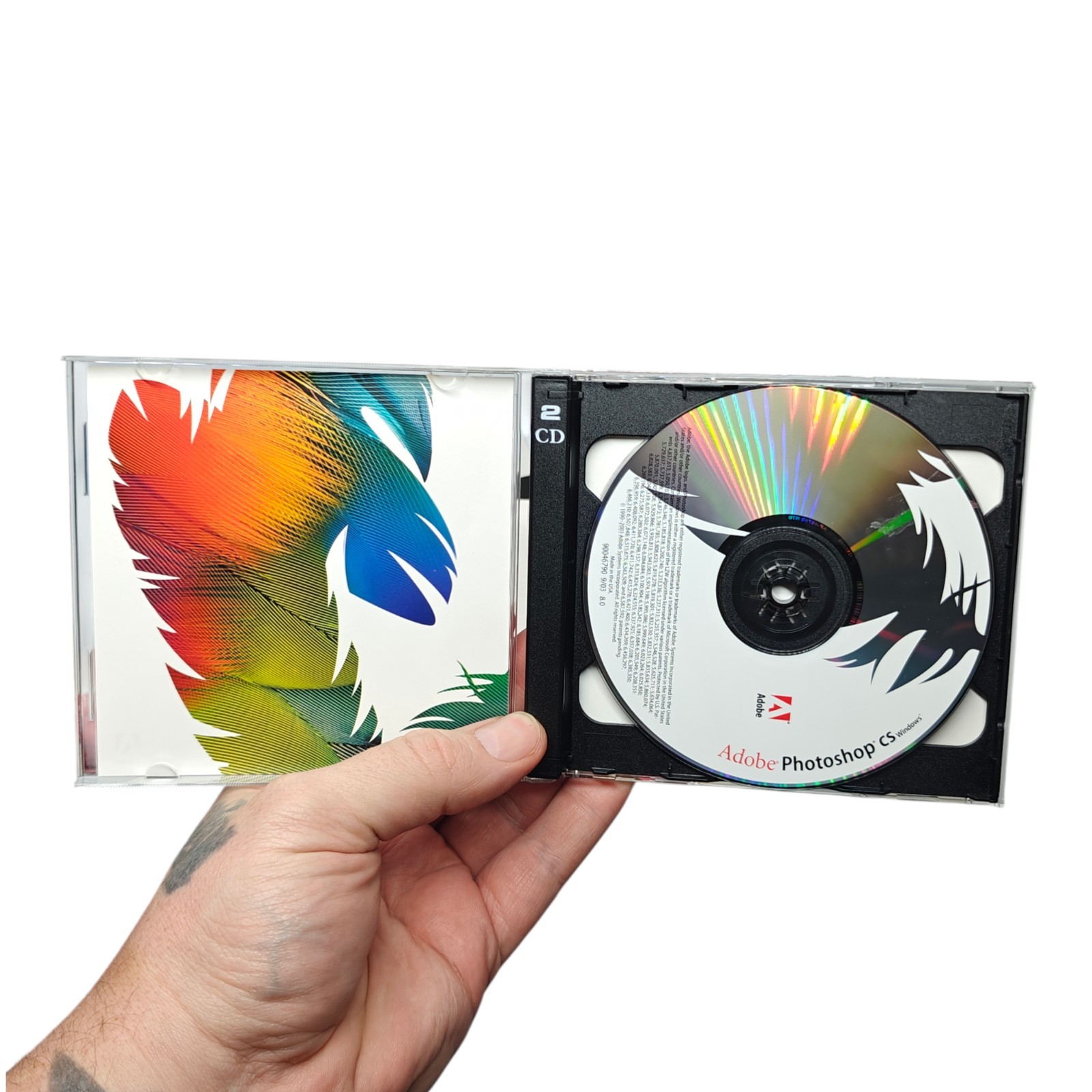 Adobe PhotoShop CS for Windows w/ Box, Manual / Books, Disks