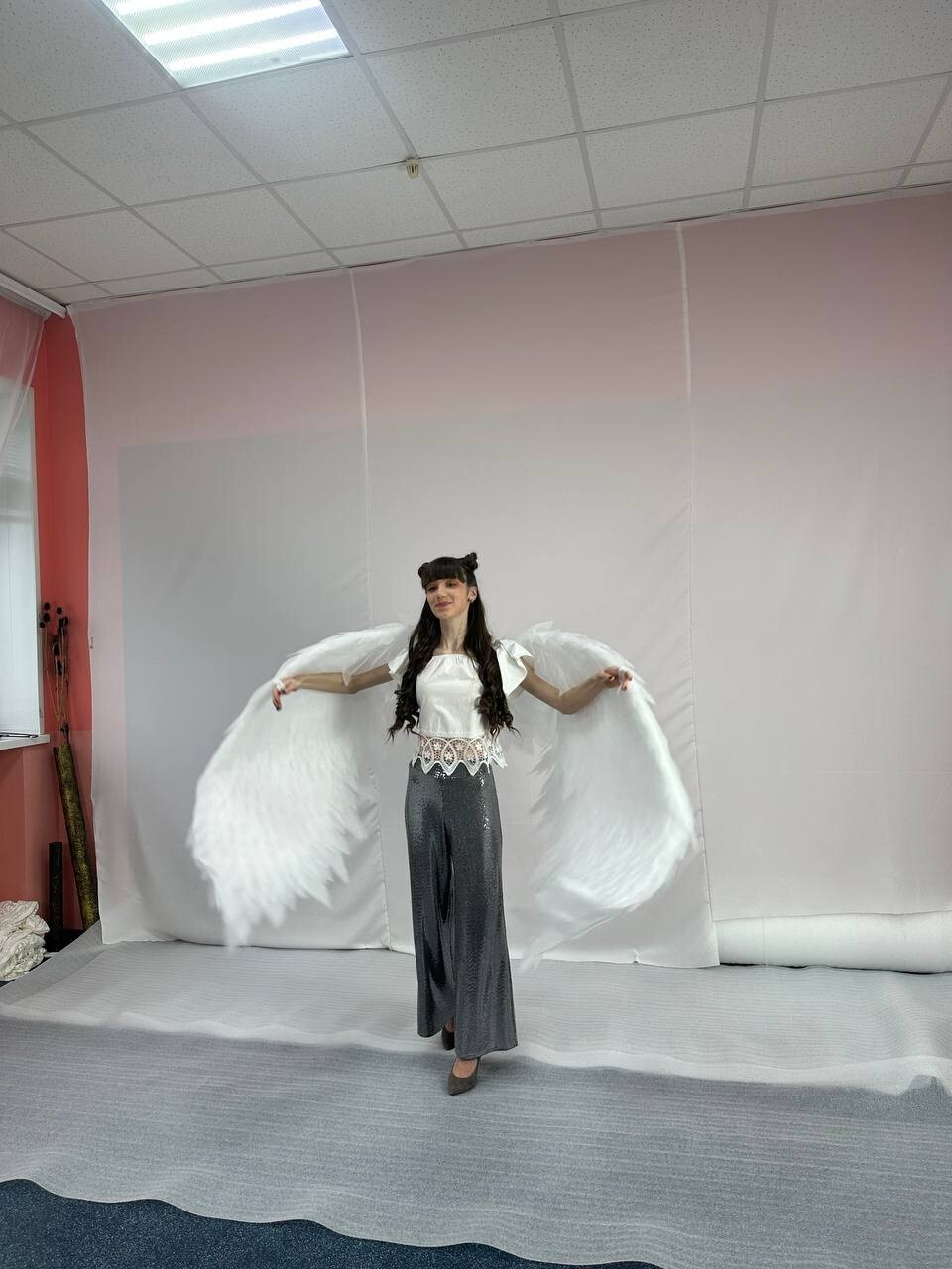 Angel Wings Costume Accessory Adult Halloween Fancy Dress