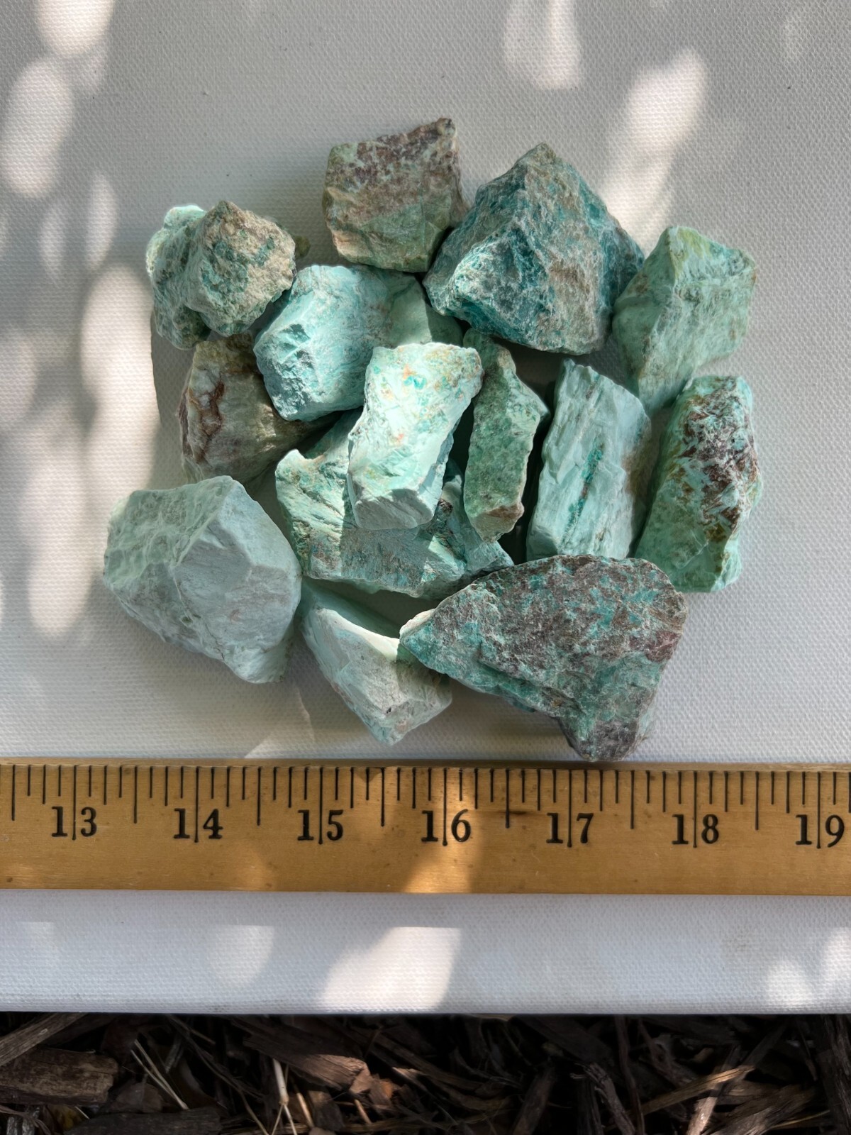 Turquoise - Rough Rocks for Tumbling - Bulk Wholesale 1LB options