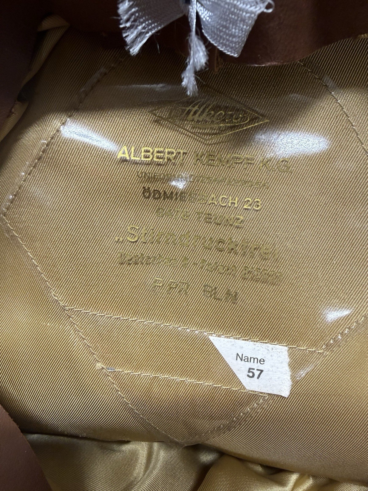 Ww1 Or Ww2 German Visor Hat