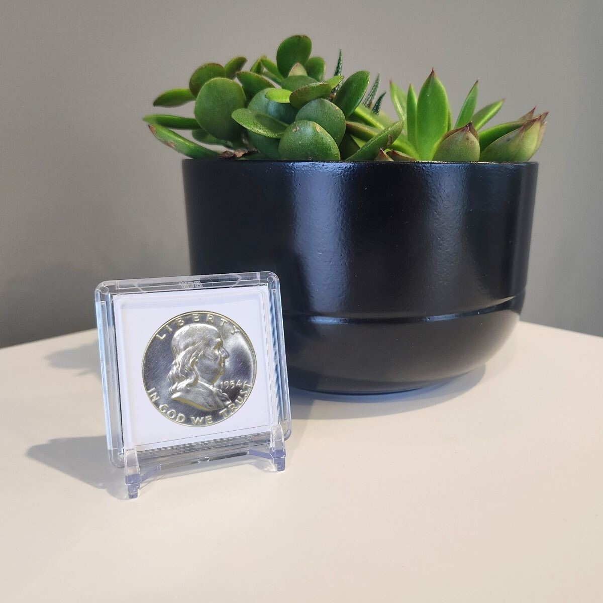 25 BCW 2x2 Coin Snap Air tite Capsule Holders for US Half Dollar 30.6mm 1 BOX