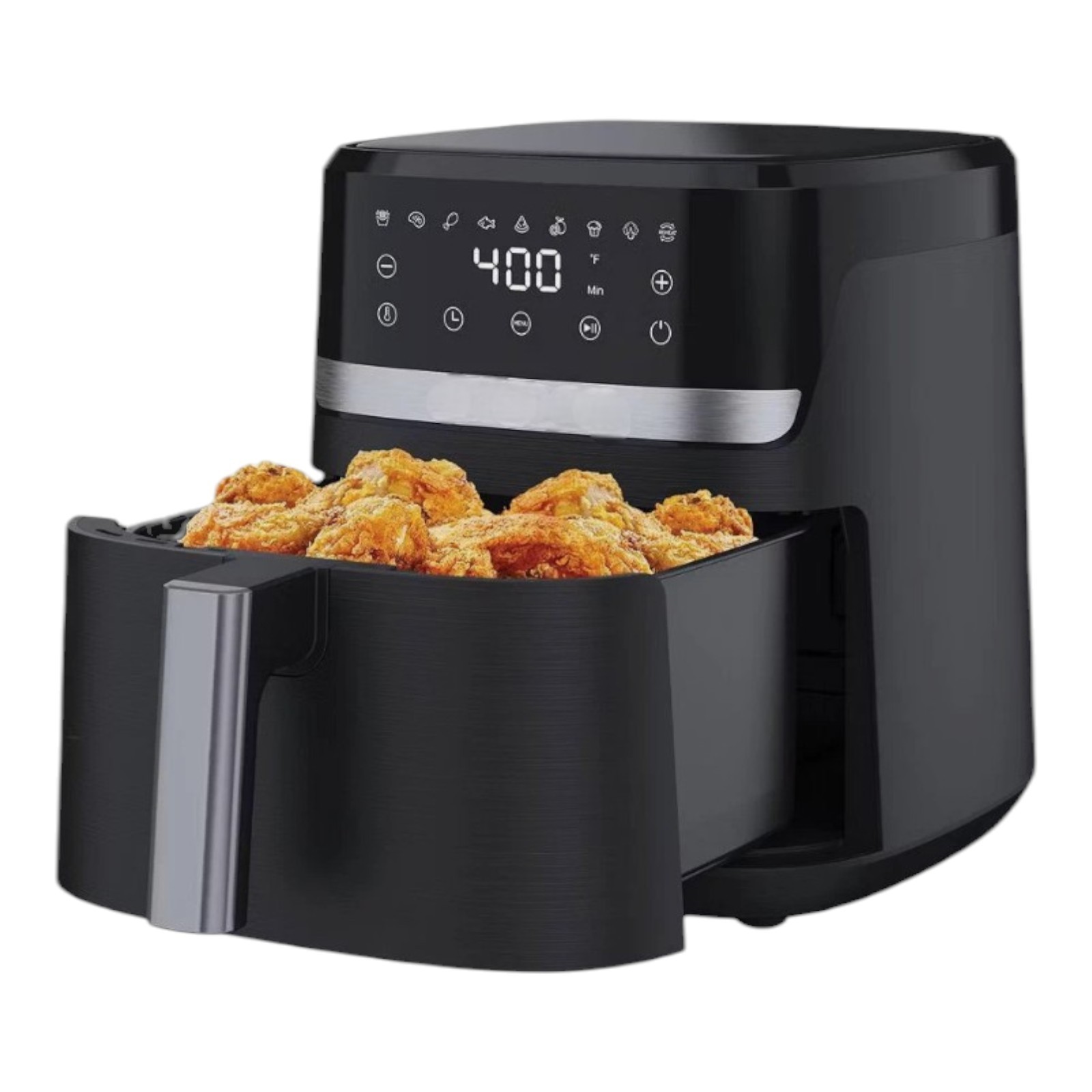 PowerXL Vortex Pro Air Fryer 🍟 Black 🍔 8.4 qt 🍕 Easy Clean Non-Stick Basket