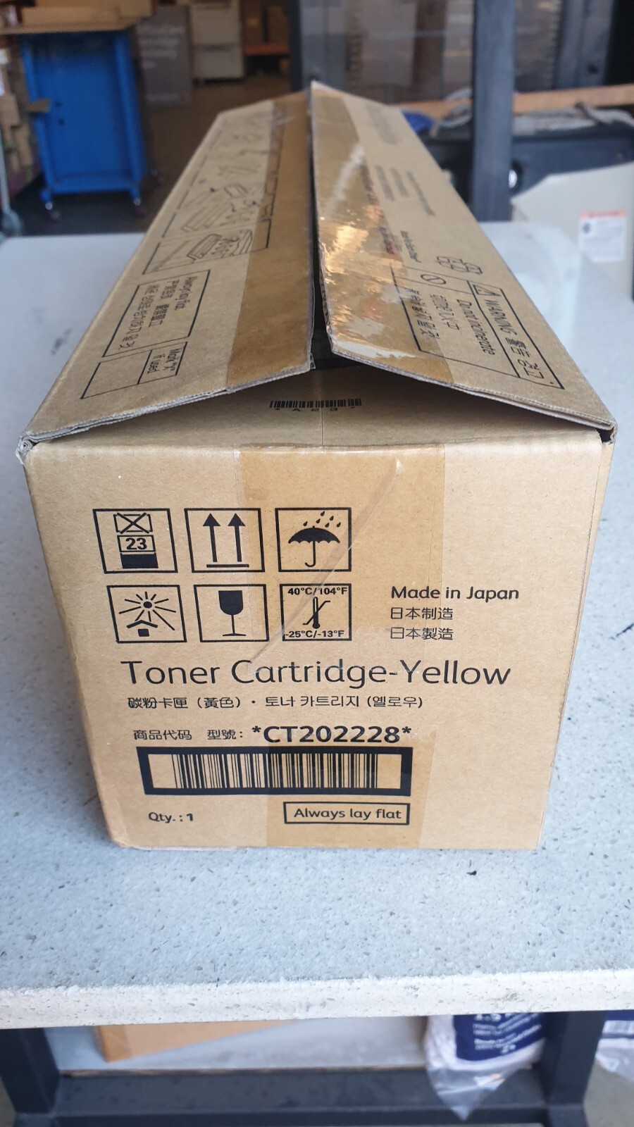Genuine Xerox CT202228 Yellow Toner for Versant 2100 / 3100 See Photos