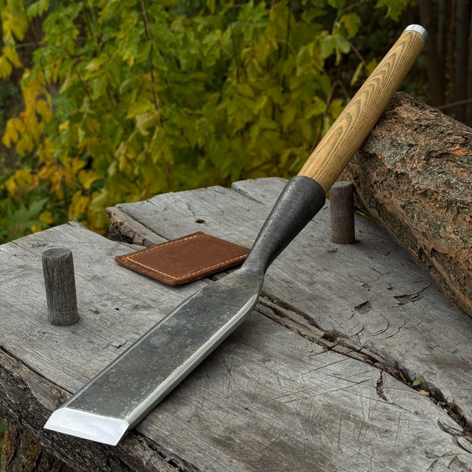 0.8''- 4'' Sizes Forged Timber Slick Chisel 52100 Carbon Steel Paring Wood Tool