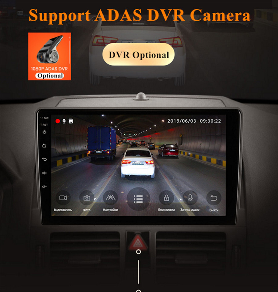 Touch Screen Car Multimedia Player USB RDS Fit For Mercedes Benz C300 2006-2011