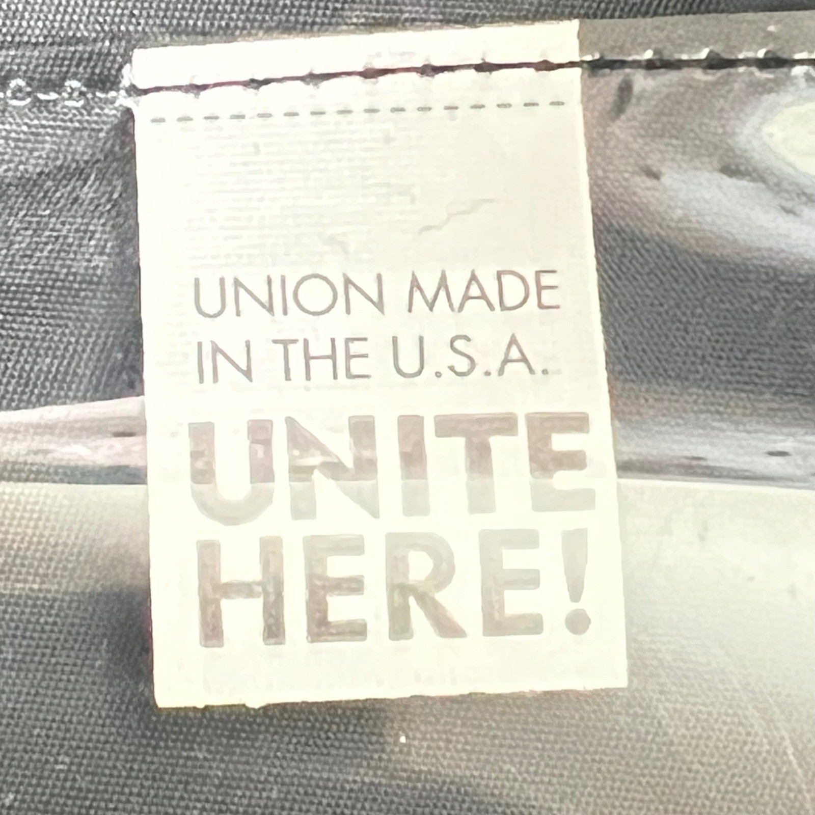 Fire Department Service Cap Union Made USA Black Dress Hat Silver Strap 7 5/8