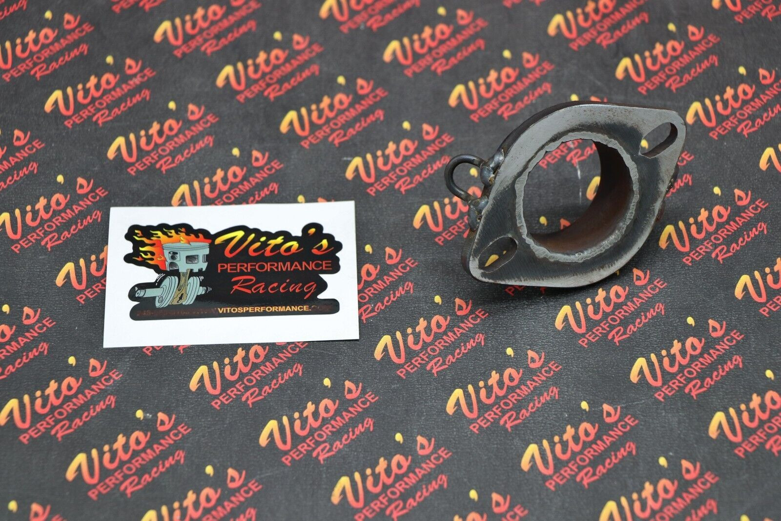 Vito's Performance cylinder flange for FAT BASTARD exhaust pipe Yamaha Blaster