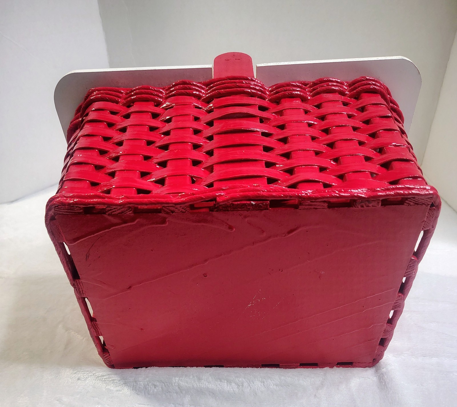 Red UTZ Quality Foods Inc Potato Chips PA Advertising Basket 12.5"x9.5"x8.5"