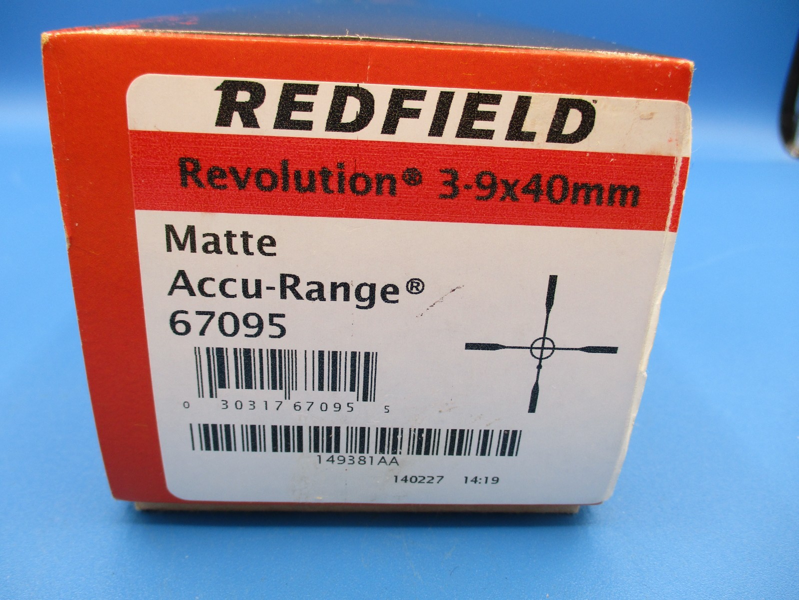 Redfield Revolution by Leupold 3-9x40 1" Matte Accu-Range Reticle