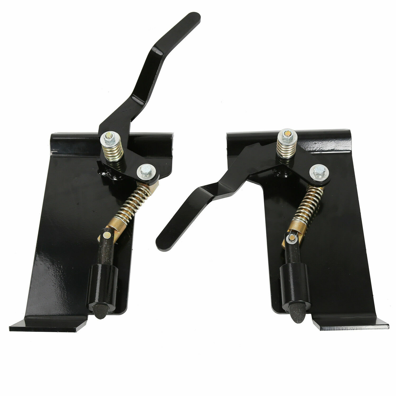 Weld-On Skid Steer Quick Attach Bucket Conversion Adapter Latch Plates Universal