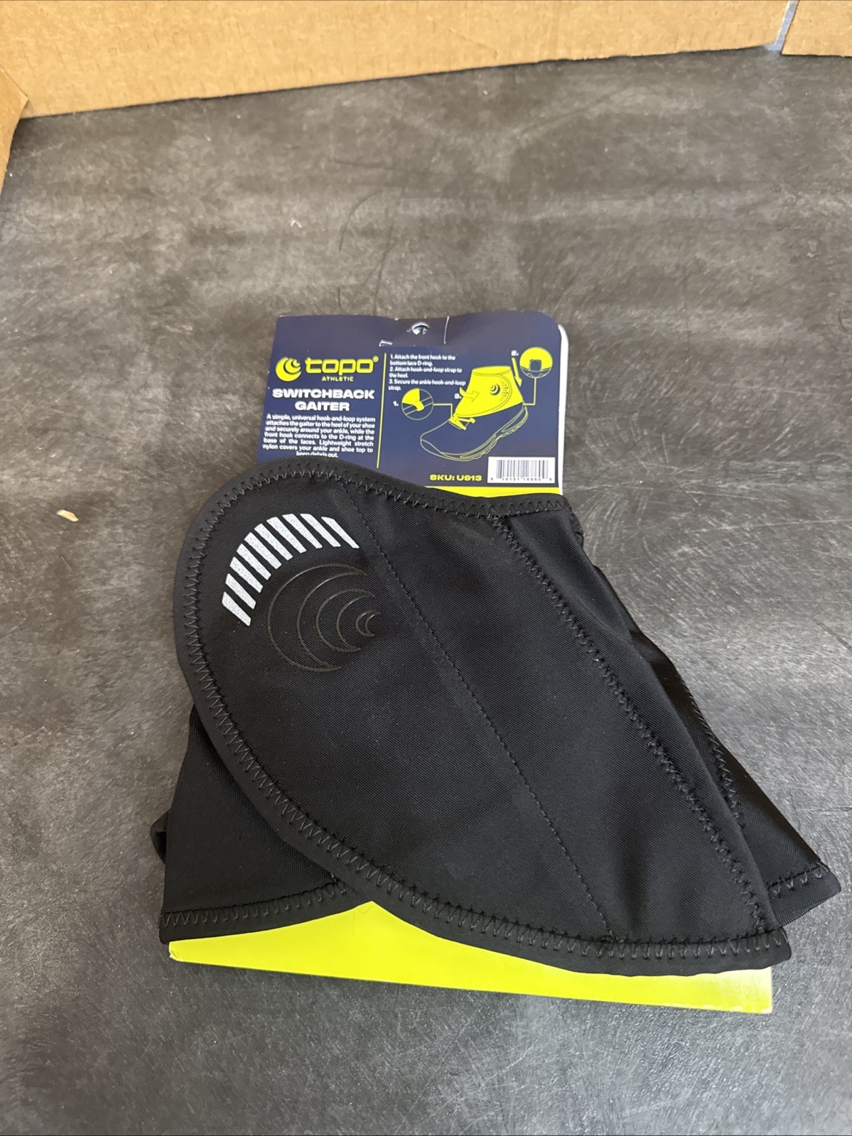 Topo Athletic Switchback Gaiter Size Large (Men’s US 12-15)