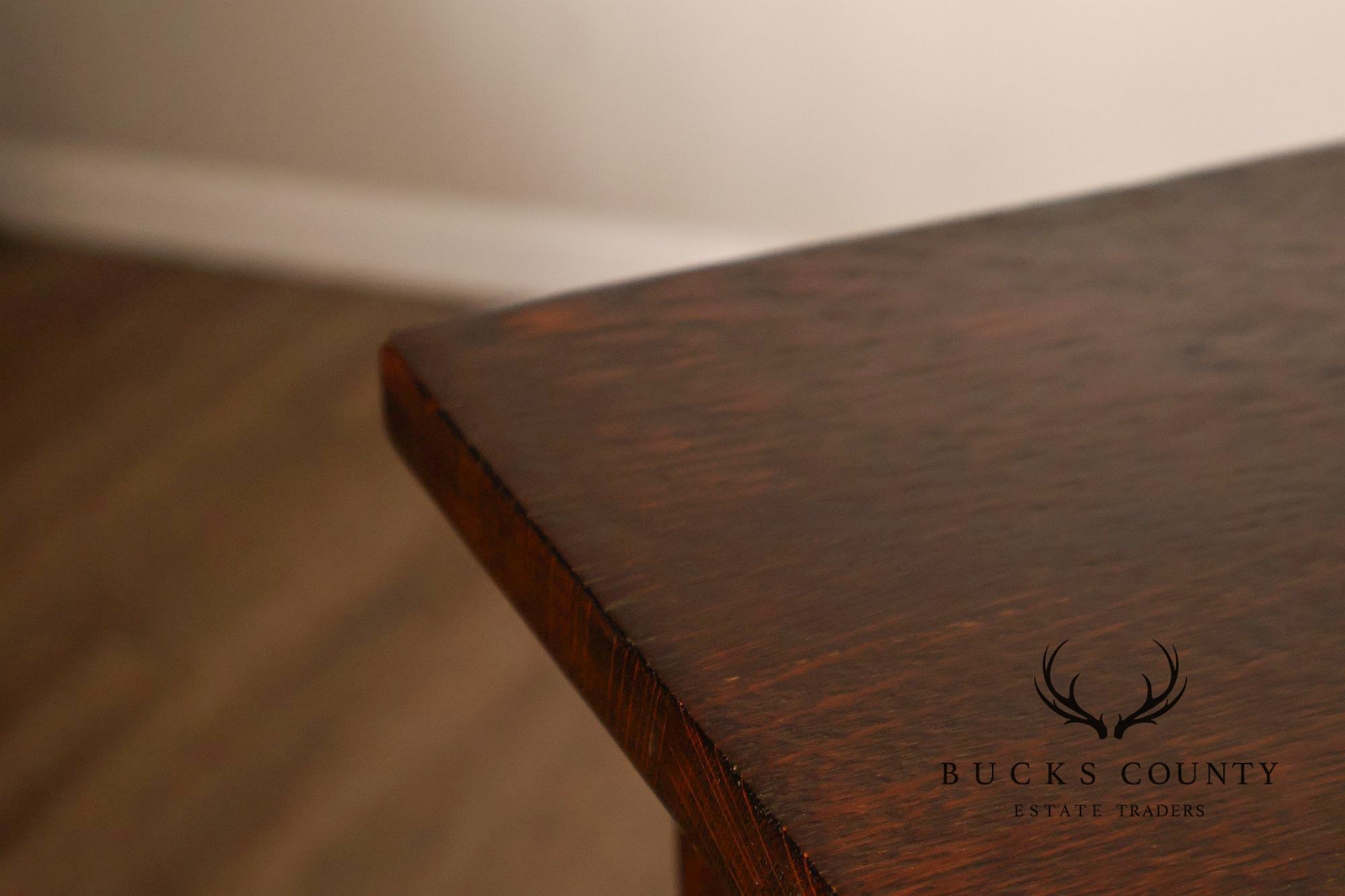 Harvey Ellis Style Mission Oak Bookcase Cabinet