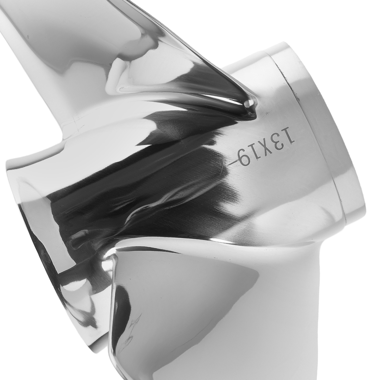 Boat Propeller for Yamaha F70 F75 F80 F90 F100 F115 13x19 Stainless 15 Spline
