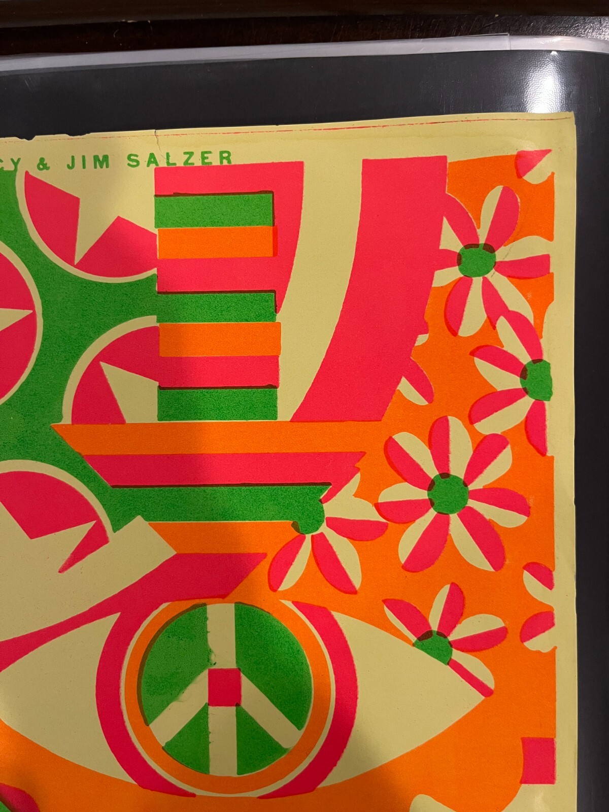 AOR 3.43 Electric Flag Earl Warren Concert Poster Steppenwolf Traffic