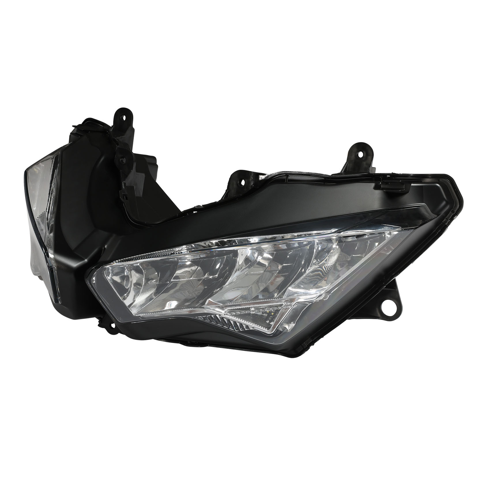 LED Headlight Assembly Stay Fairing Bracket Fit For Kawasaki Ninja 400 2018-2023