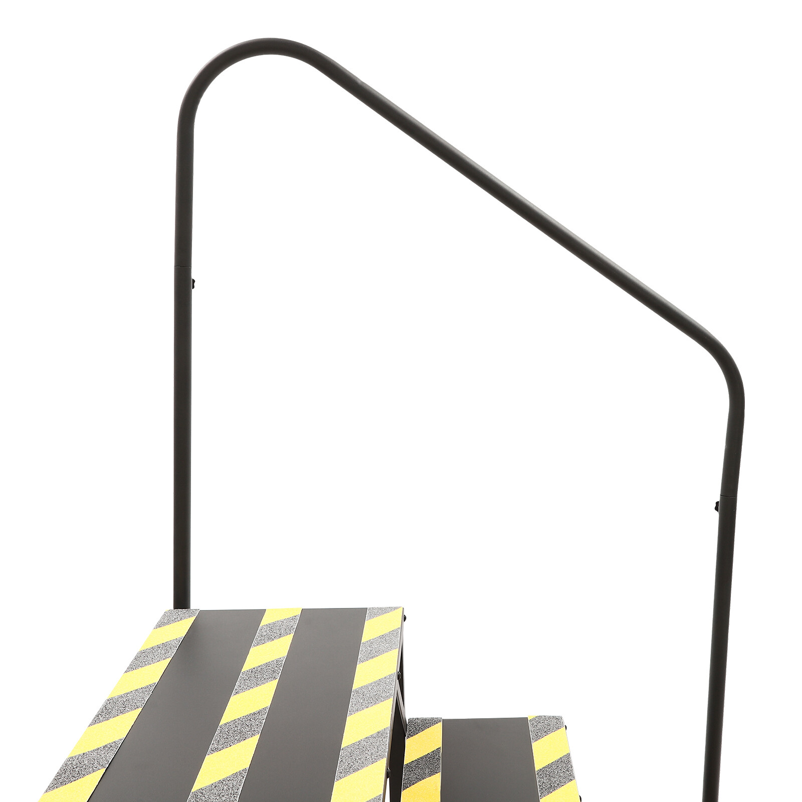 4-Steps Ladder W/ Handrails Swimming Pool Ladder Above Ground Stair Step Stool