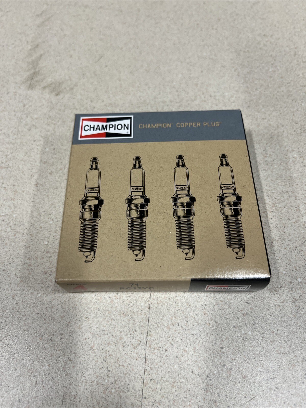 Champion 71 Copper Spark Plug 71S 71G RC12YC (8 Pack)