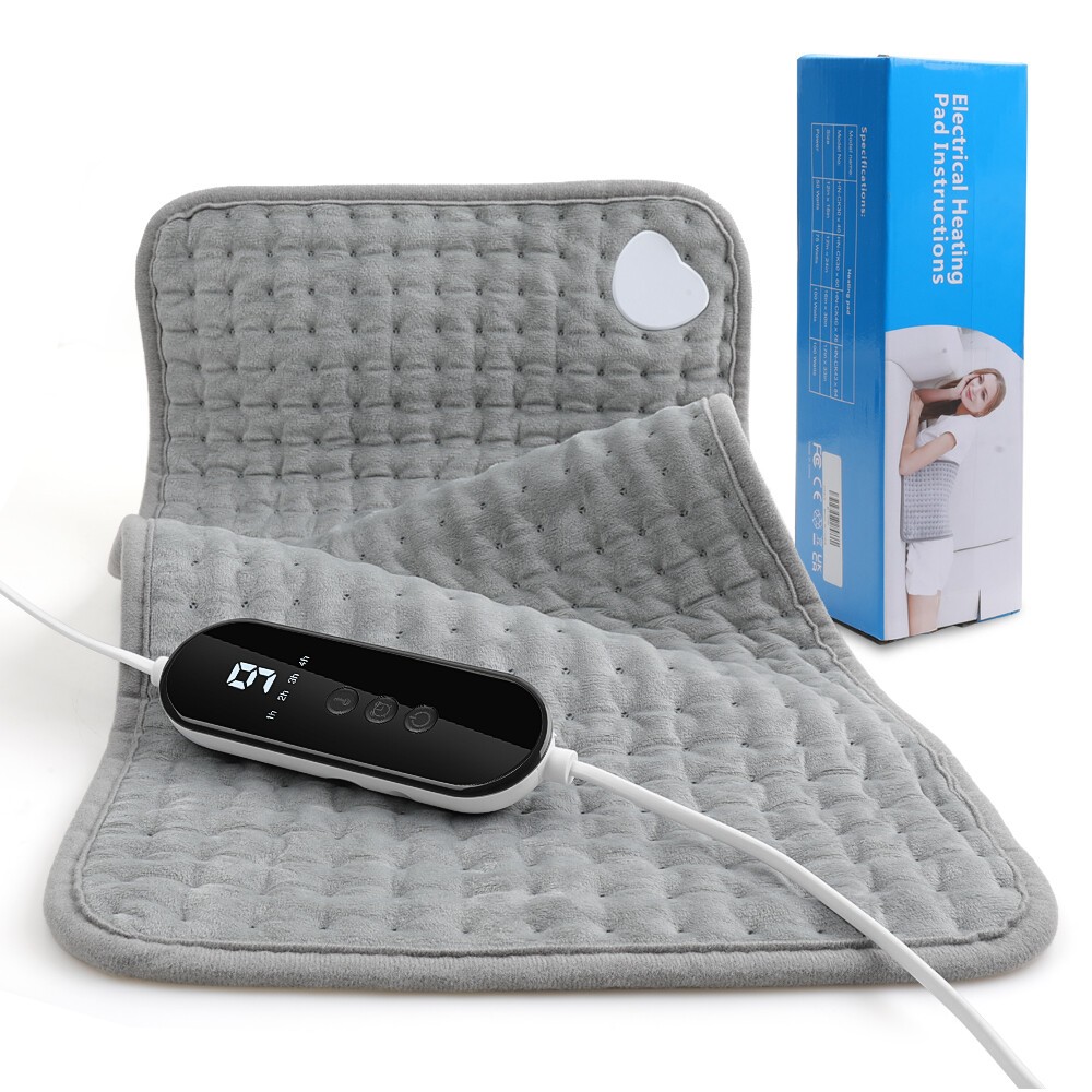 Electric Heating Pad For Back Pain & Cramps Relief 9 Level Auto Shut Off 2025