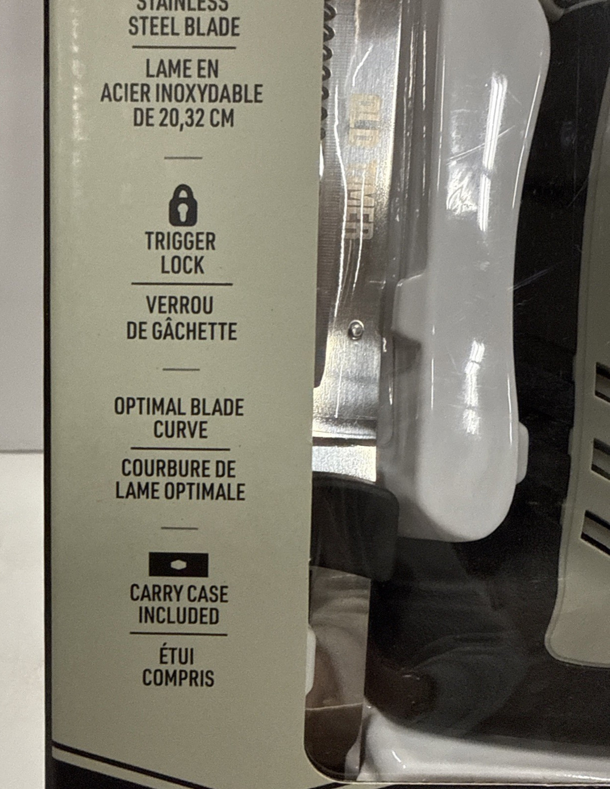 Old Timer Fillet Knife, Rechargeable Lithium Ion, Fixed Blade, 8 inch 1140756