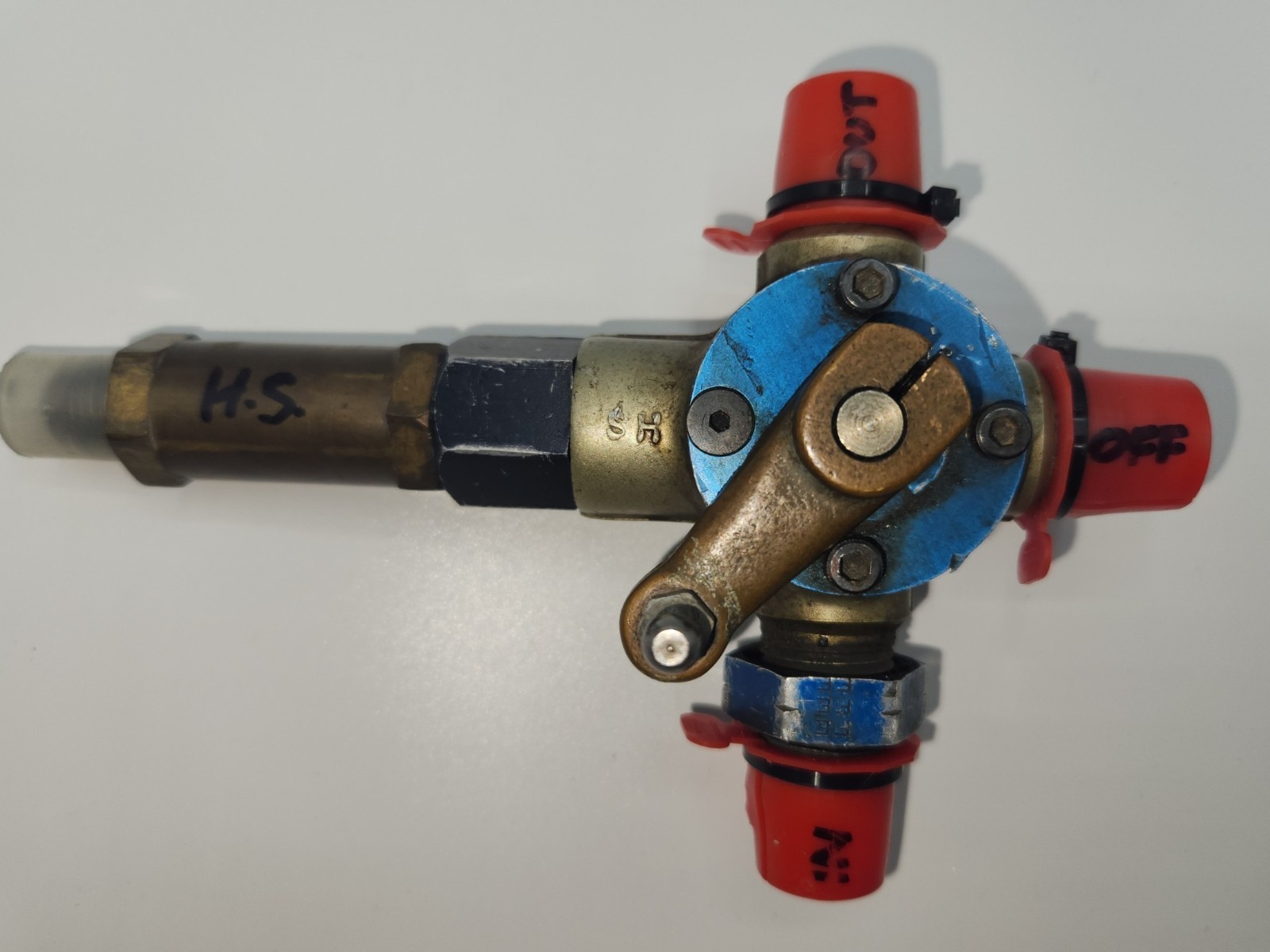 Enderle-style 4-Way Fuel Shut-Off Valve - Drag Racing / Performance Part