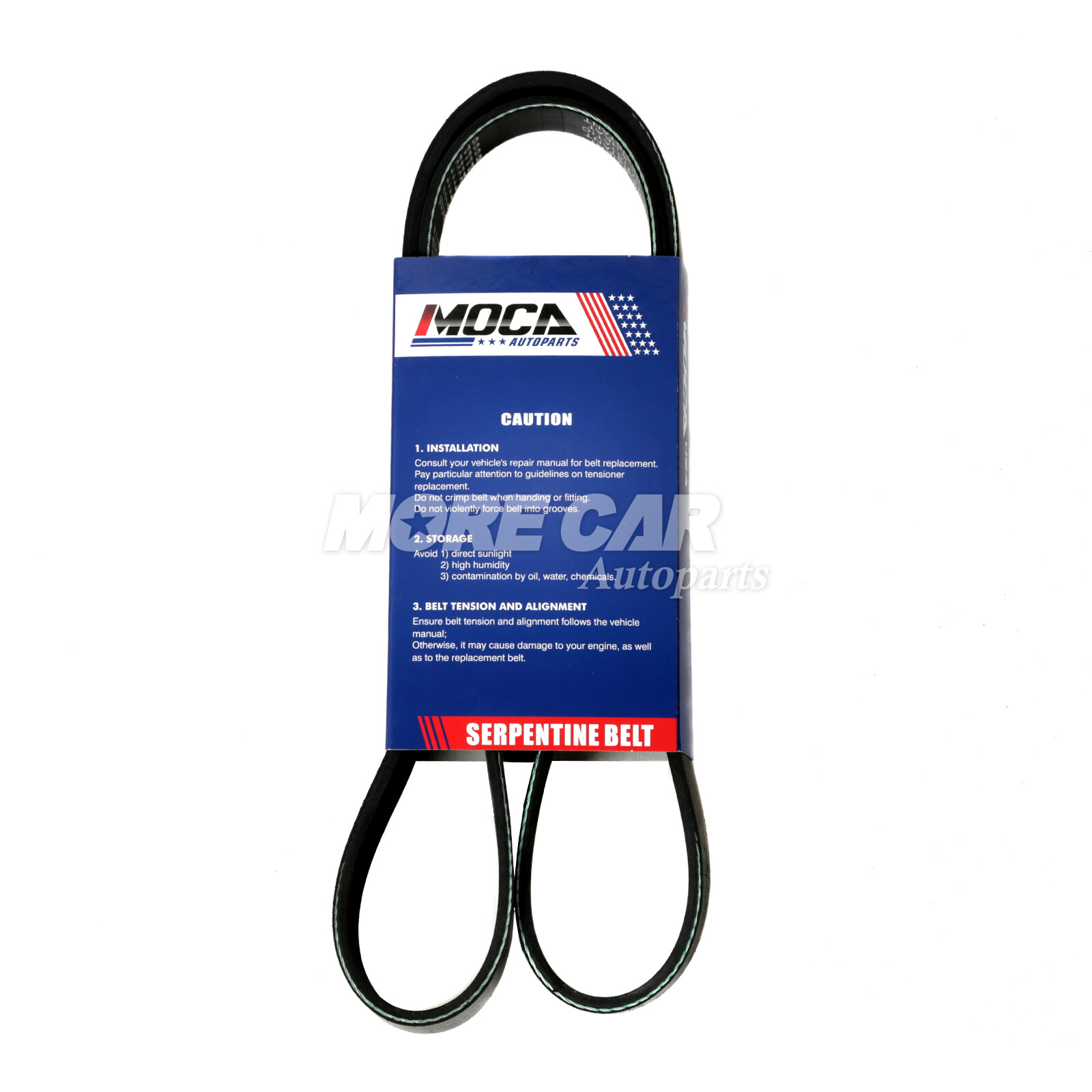 EPDM Serpentine Belt for 08-20 Cadillac CTS Toyota Corolla Kia Mercury 6PK1220