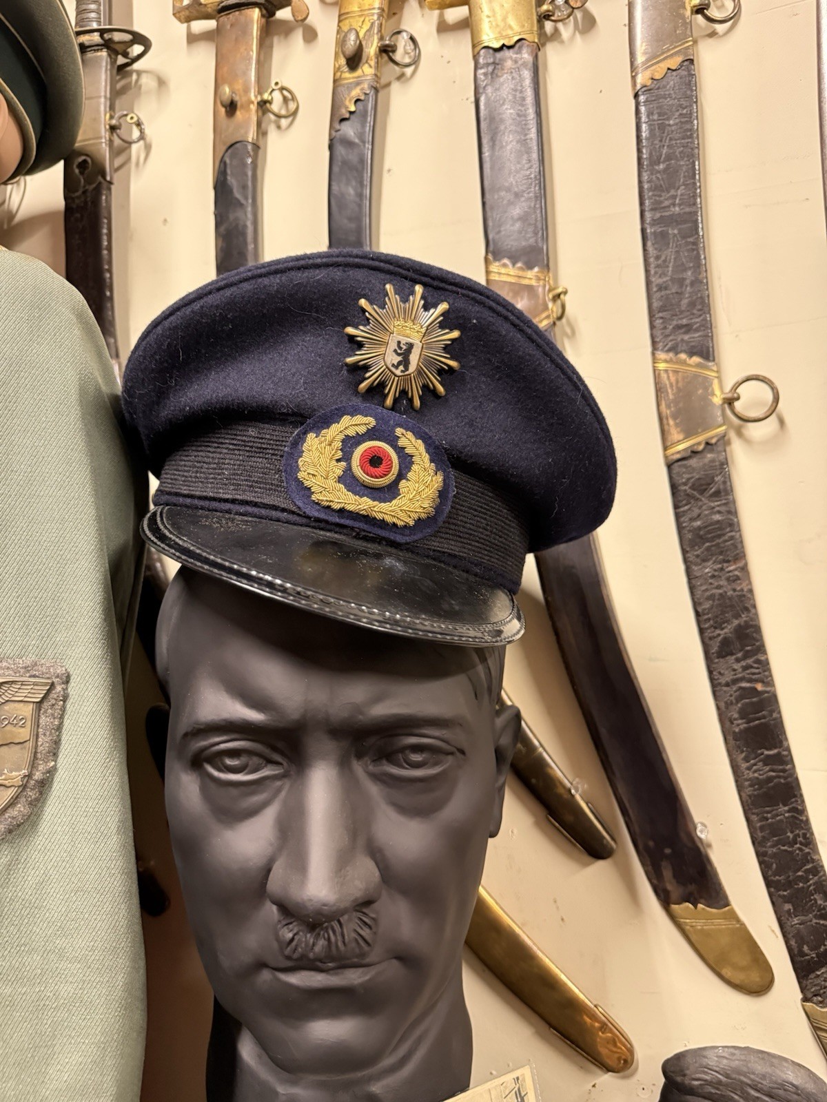 Ww1 Or Ww2 German Visor Hat