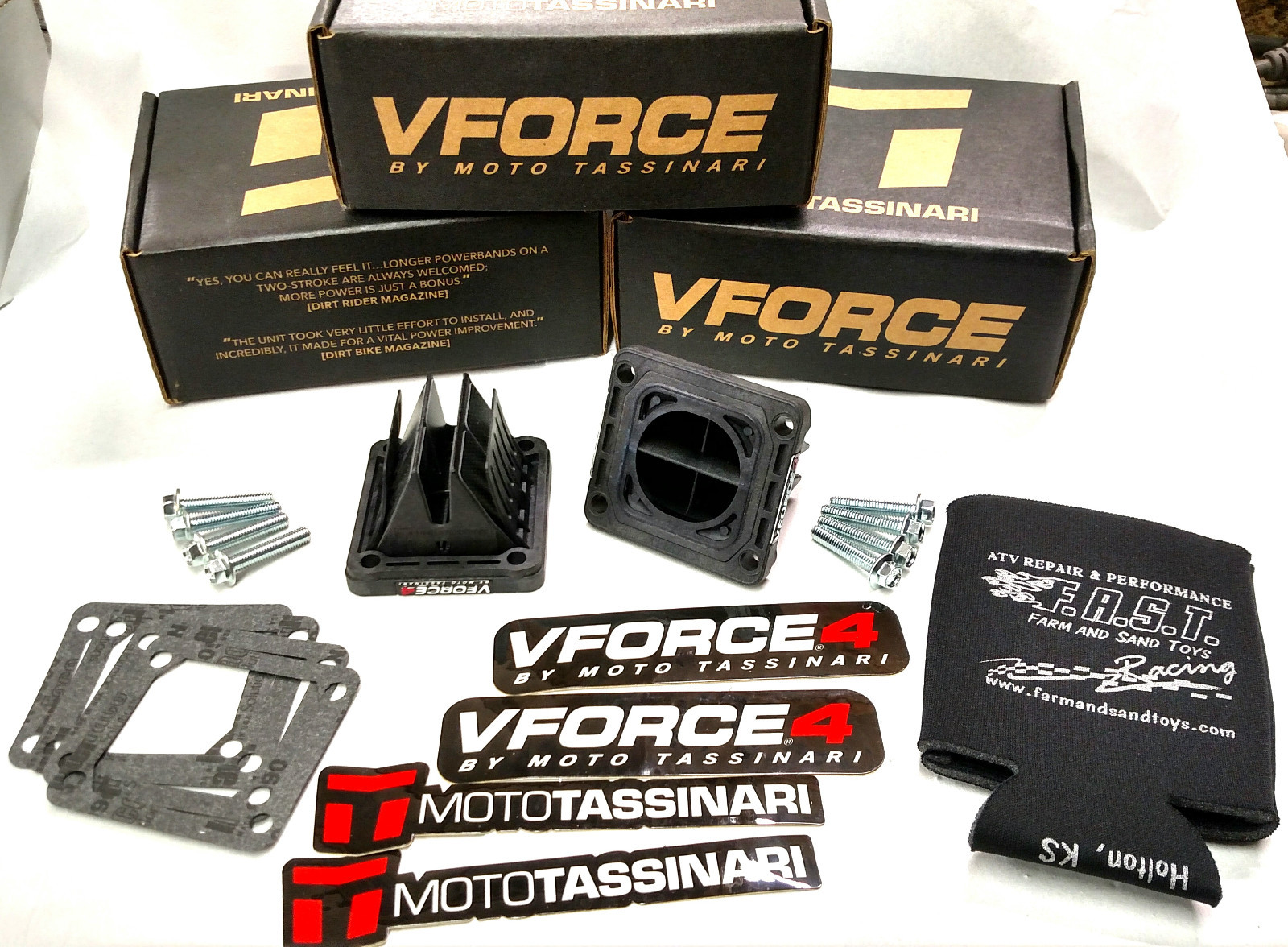 Yamaha Banshee NEW V Force 4 Reeds Reed valves YFZ350 RZ350 VFORCE4 FREE KOOZIE