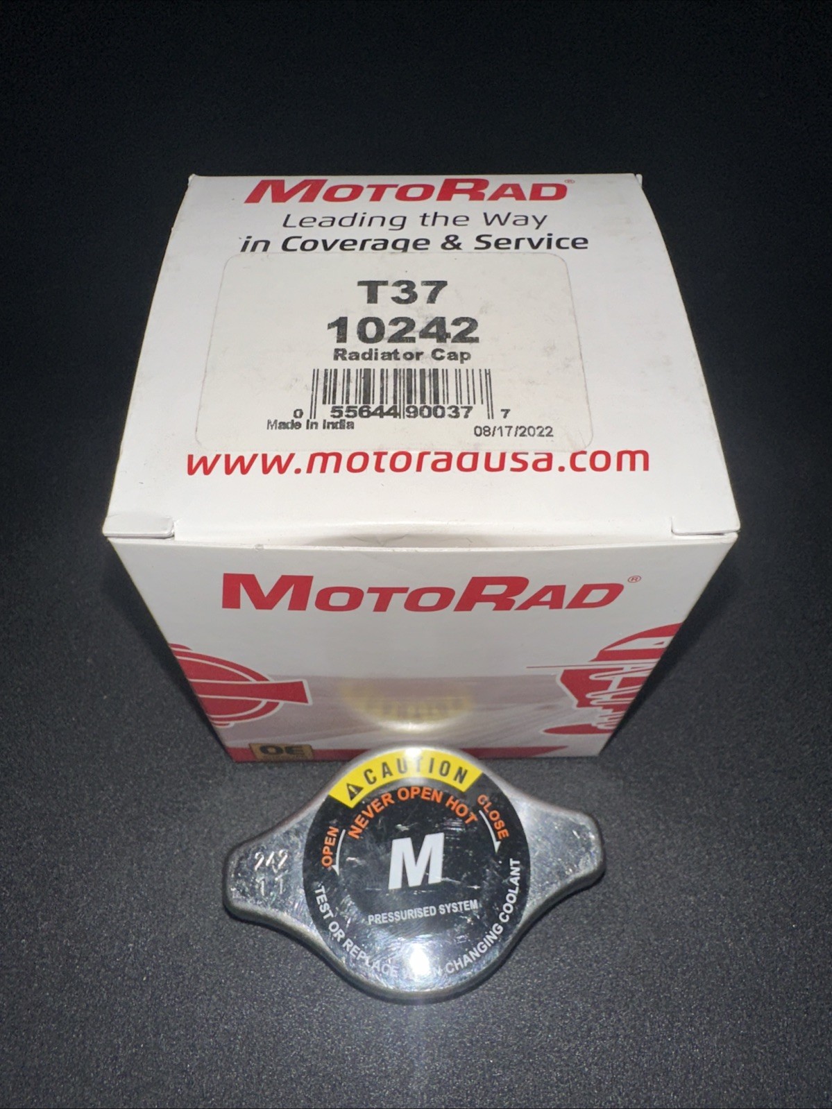 MotoRad T37/Gates 31412 Radiator Cap(Chevy Chrysler Lex) FREE SHIPPING!!!