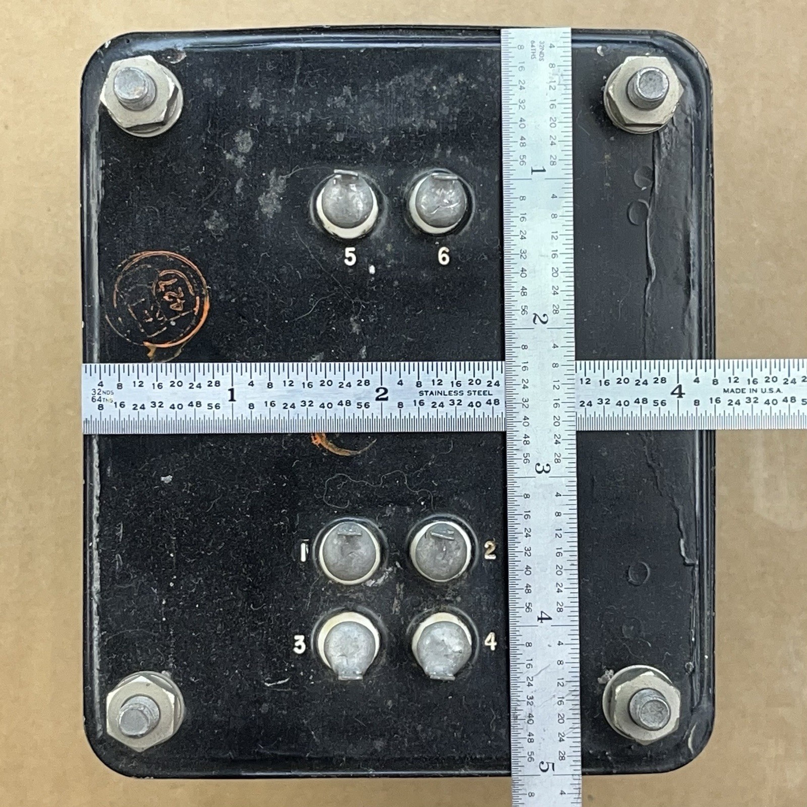 NOS BENDIX #L665021-1 Tube Amplifier Power Transformer 400V 250mADC 6.3V 3A 115V