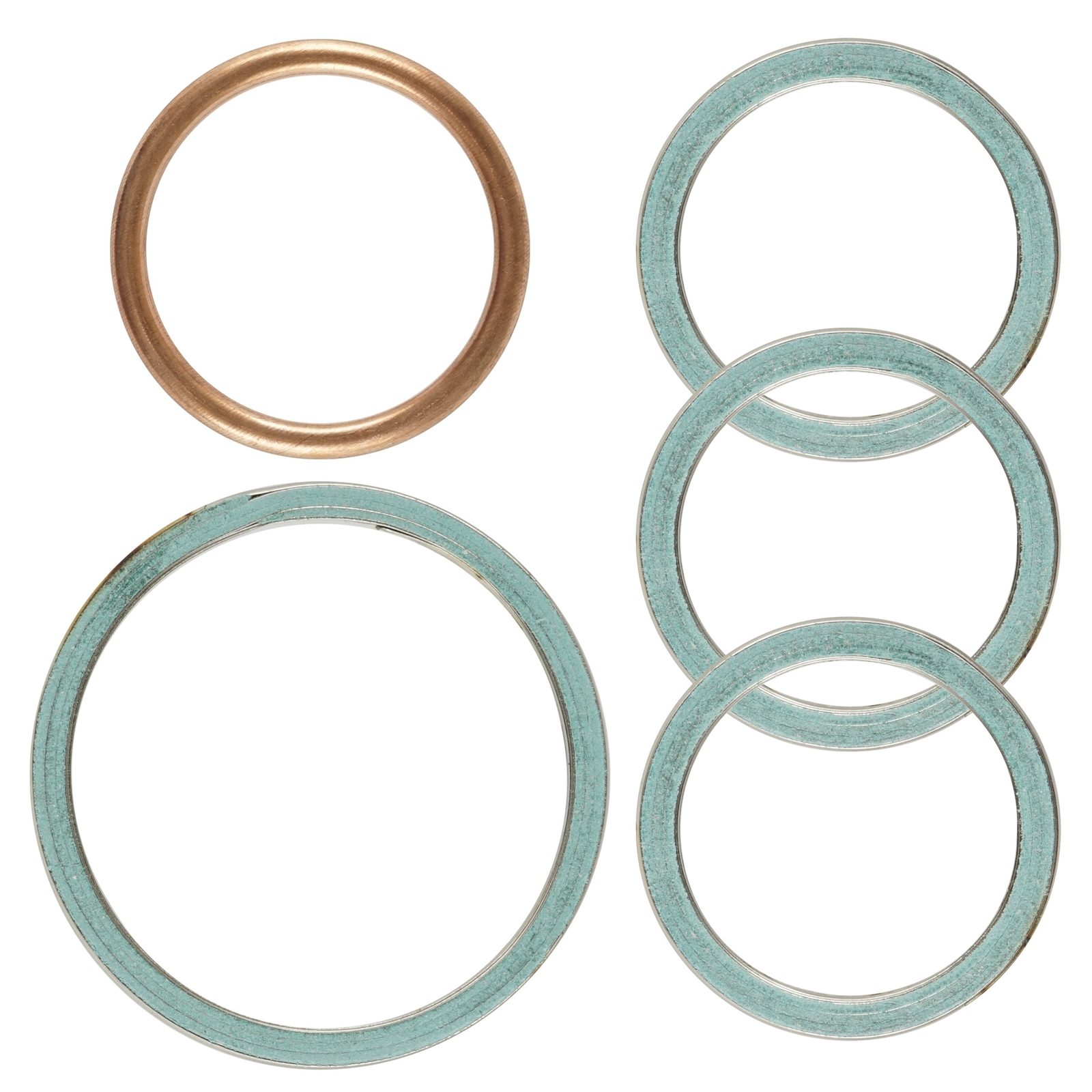 Caltric Exhaust Muffler Silencer Gasket Kit For Kawasaki Teryx KRF800 2014-2022