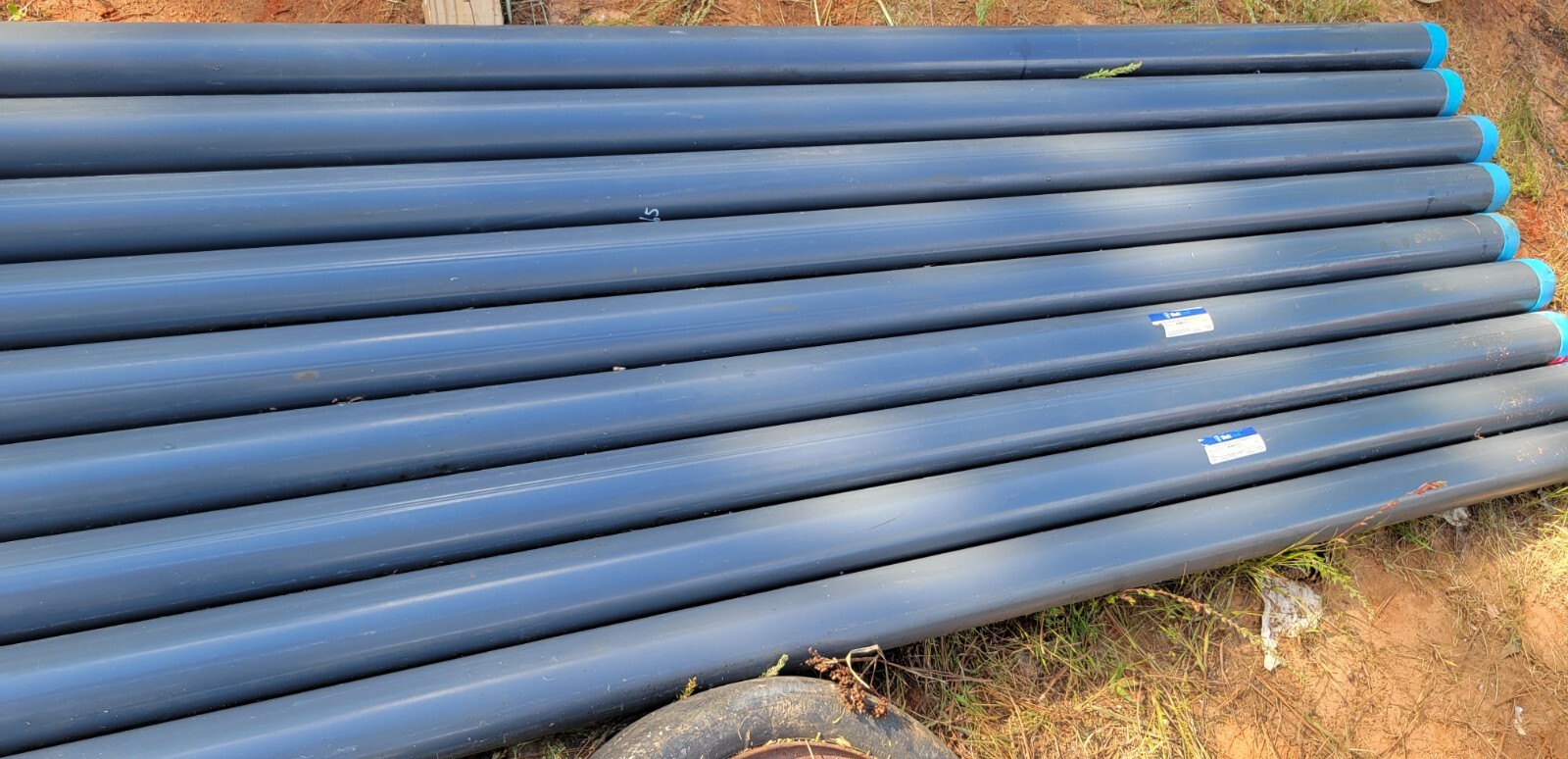 3" PVC Coated Rigid Galvanized Conduit, BlackGuard, 3in x 10ft, PVC-GRC-300