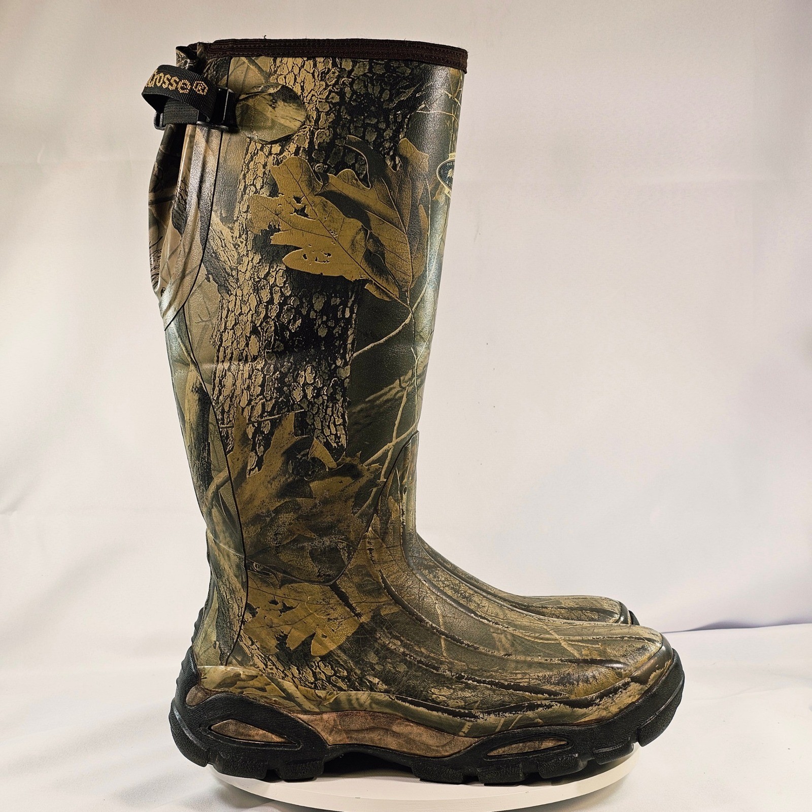 LaCrosse Alpha Authentic Mens Camo Rubber Hunting Boots 200005 Size 13