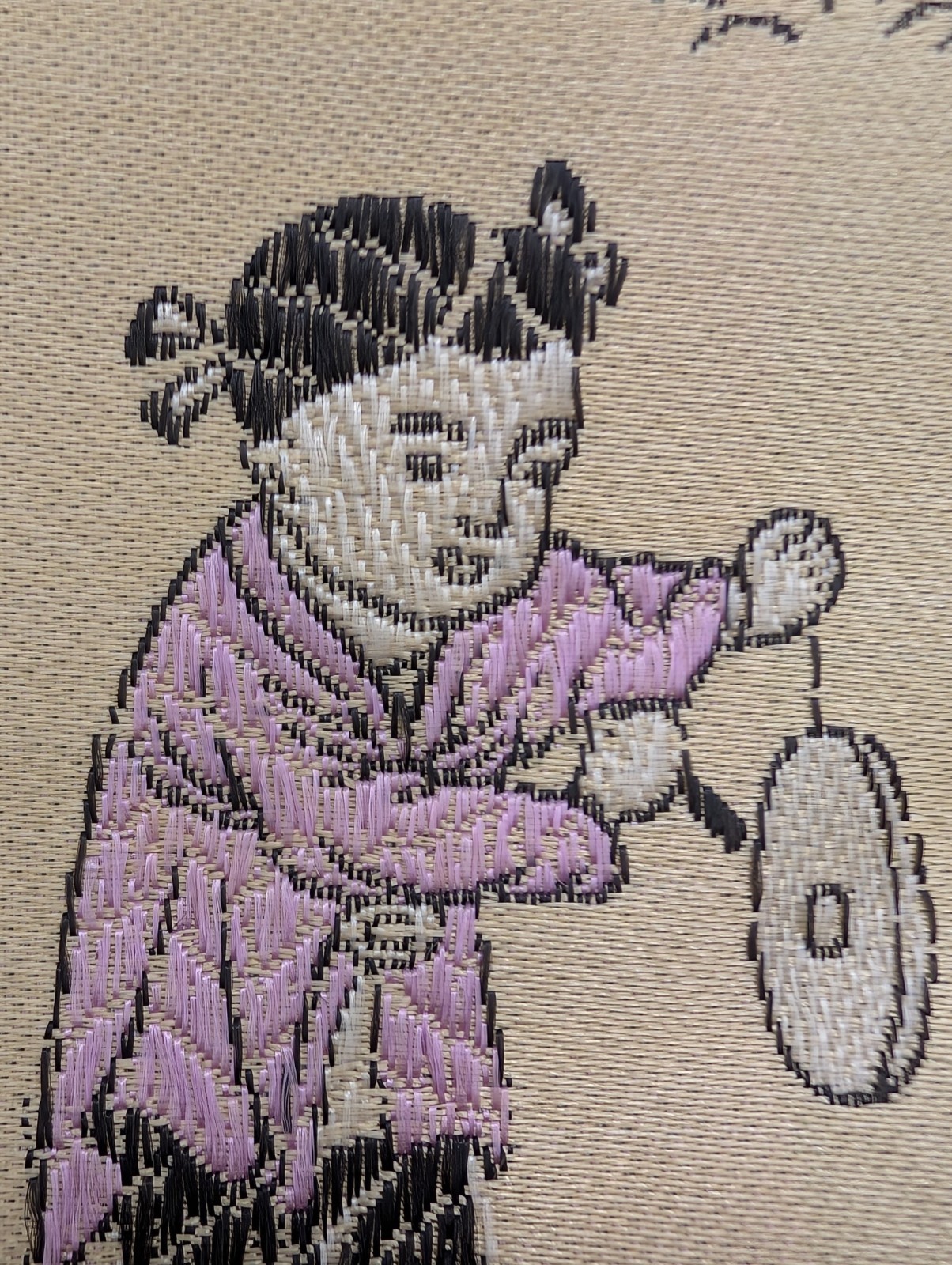 EXCELLENT Vintage 100 Children Playing Chinese Brocade Silk Tapestry Embroidered